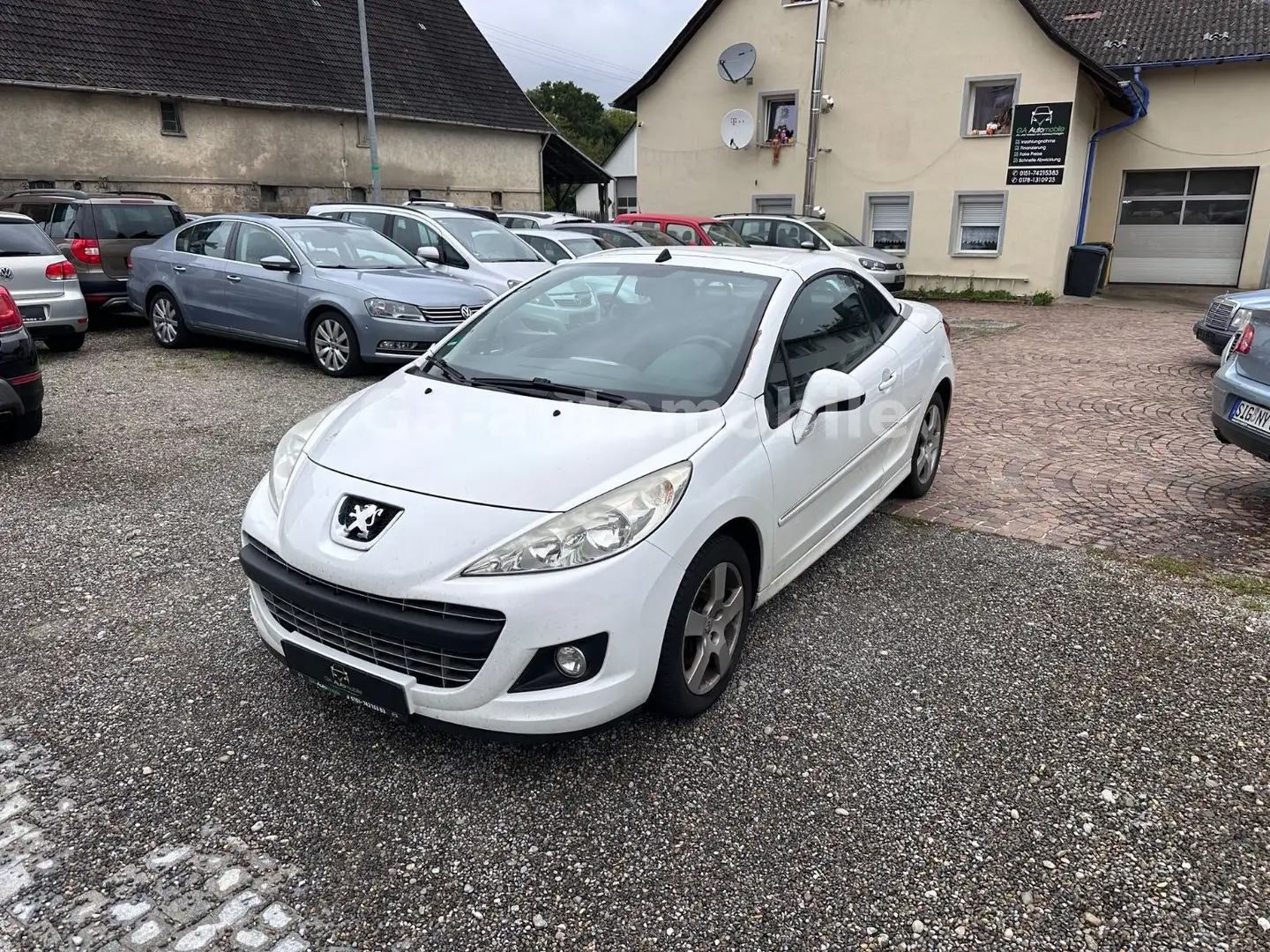 Peugeot 207 CC Cabrio ** Tüv ** Klima ** Blanc - 2