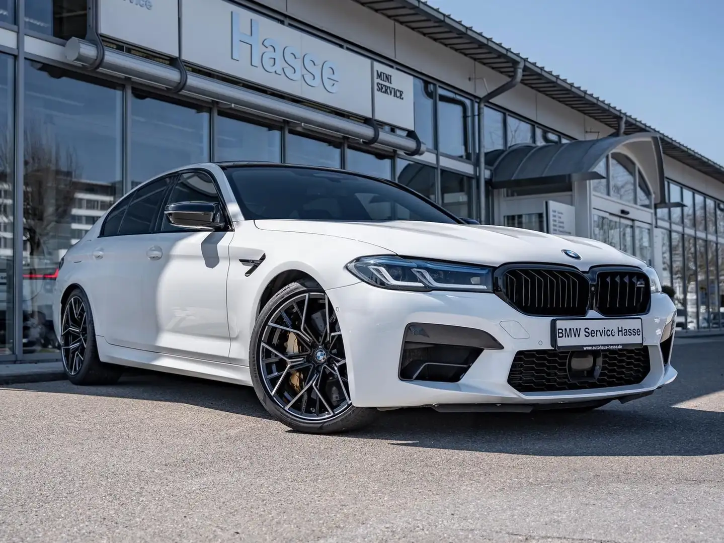 BMW M5 Limousine Competition KERAMIK LASER DAPro PARKAS+ Weiß - 2