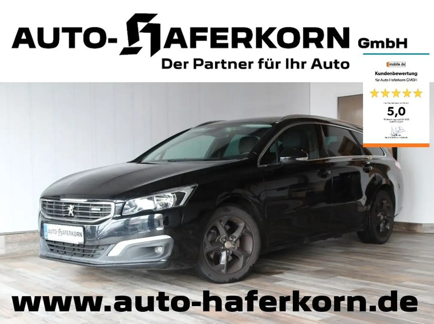 Peugeot 508 SW 2.0 BlueHdi 150 Active*KLIMAAUTO*NAVI* Black - 1