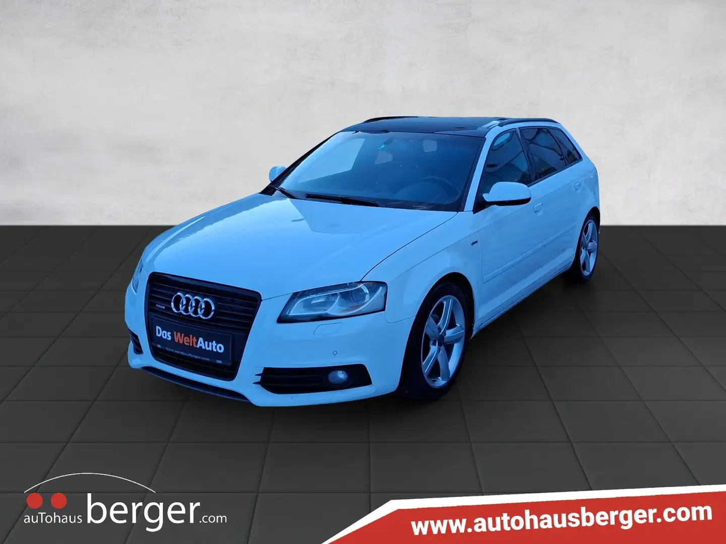 Audi A3 Audi A3 Sportb. 2.0 TDI qu Sport Weiß - 2