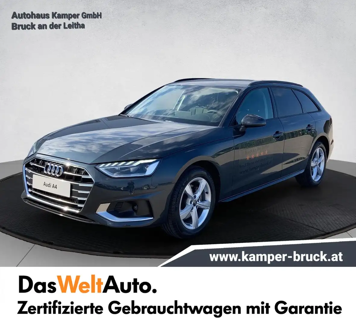 Audi A4 35 TDI advanced Grijs - 1