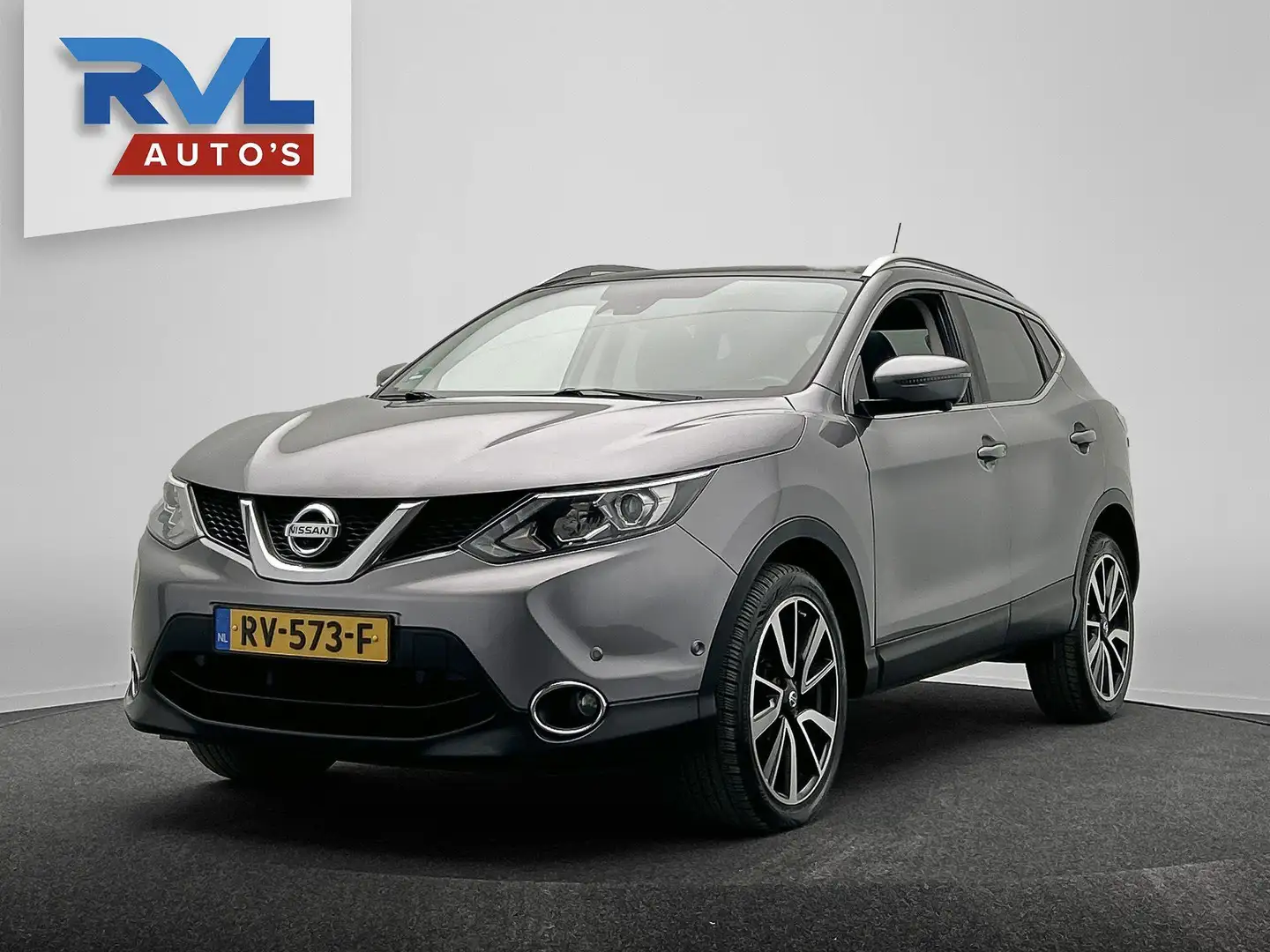 Nissan Qashqai 1.6 Tekna Leder Camera Stoelverwarming Trekhaak Pa Gris - 1