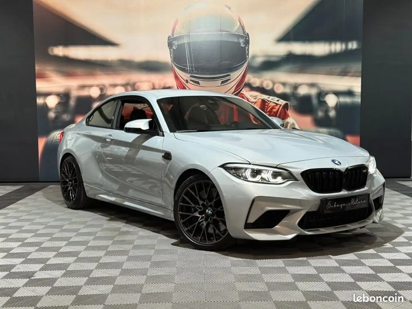 BMW M2 Compétition 410 ch M DKG7 Grau - 2