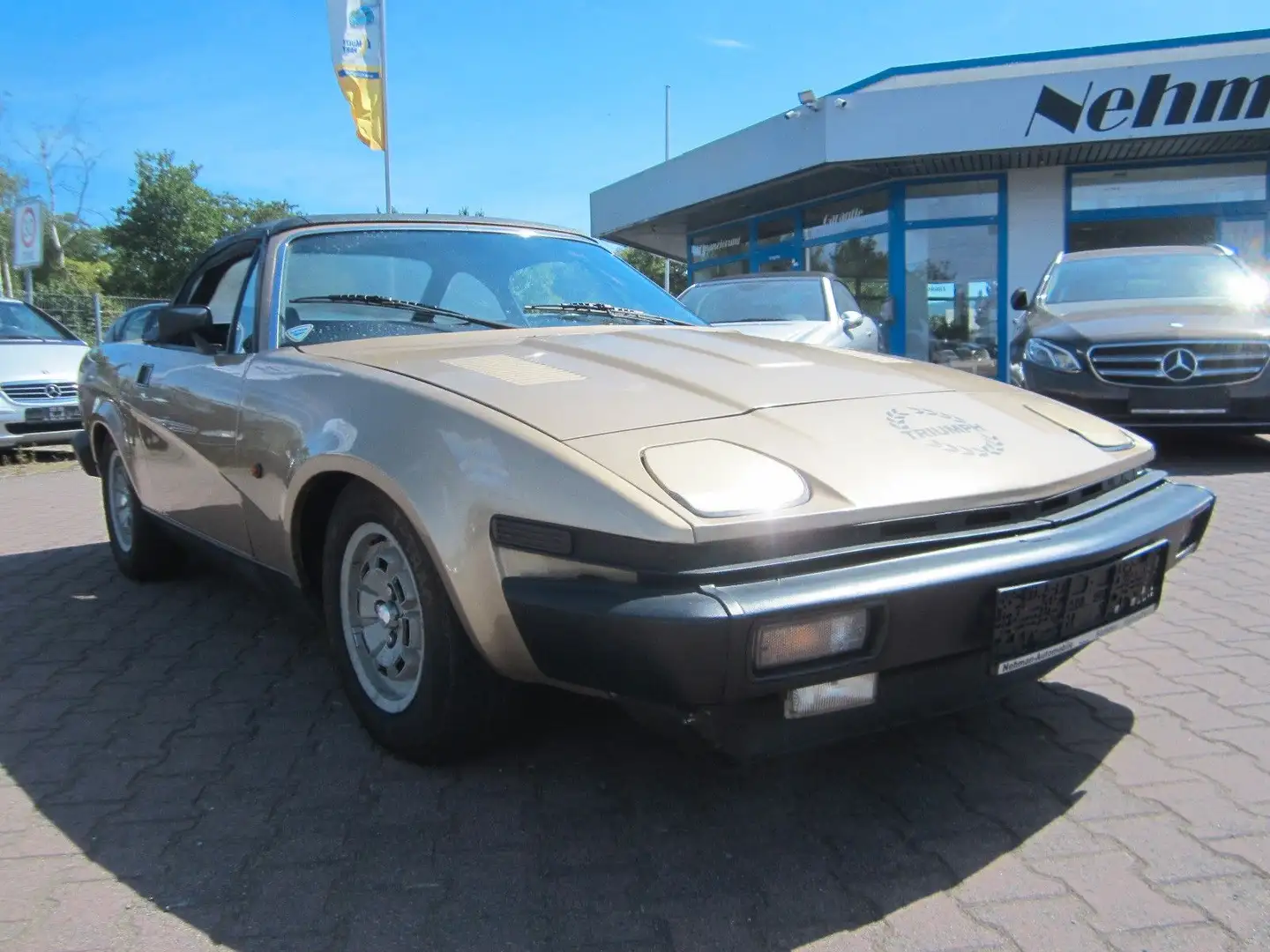 Triumph TR7 1982  H-Kennzeichen Cabrio Gold - 1