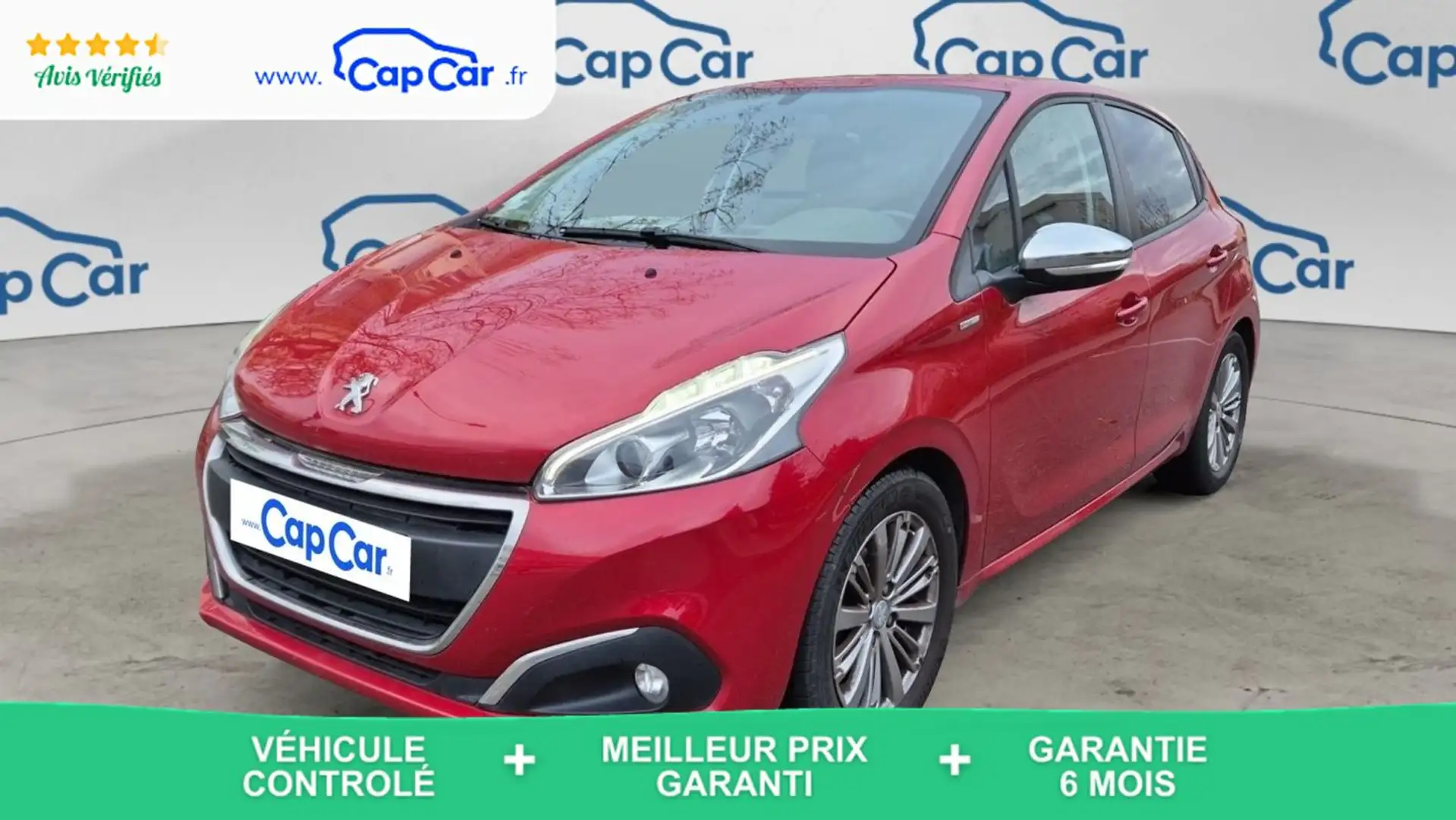 Peugeot 208 II 1.2 PureTech 82 Style - 5 places Rouge - 1