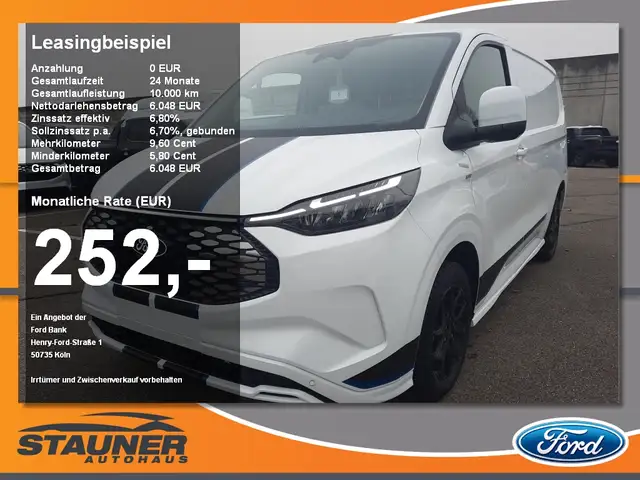 Ford Transit Custom Sport Elektro 64 KWH 0% FIN
