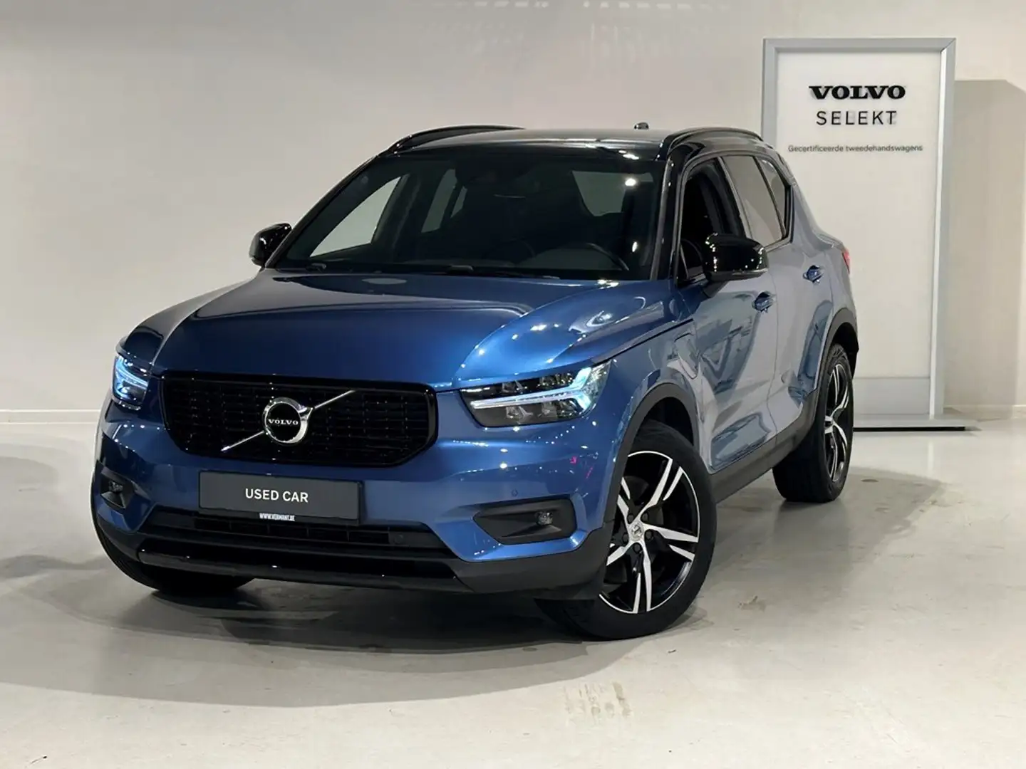 Volvo XC40 T4 Recharge R Design + electr trekhaak Blue - 1