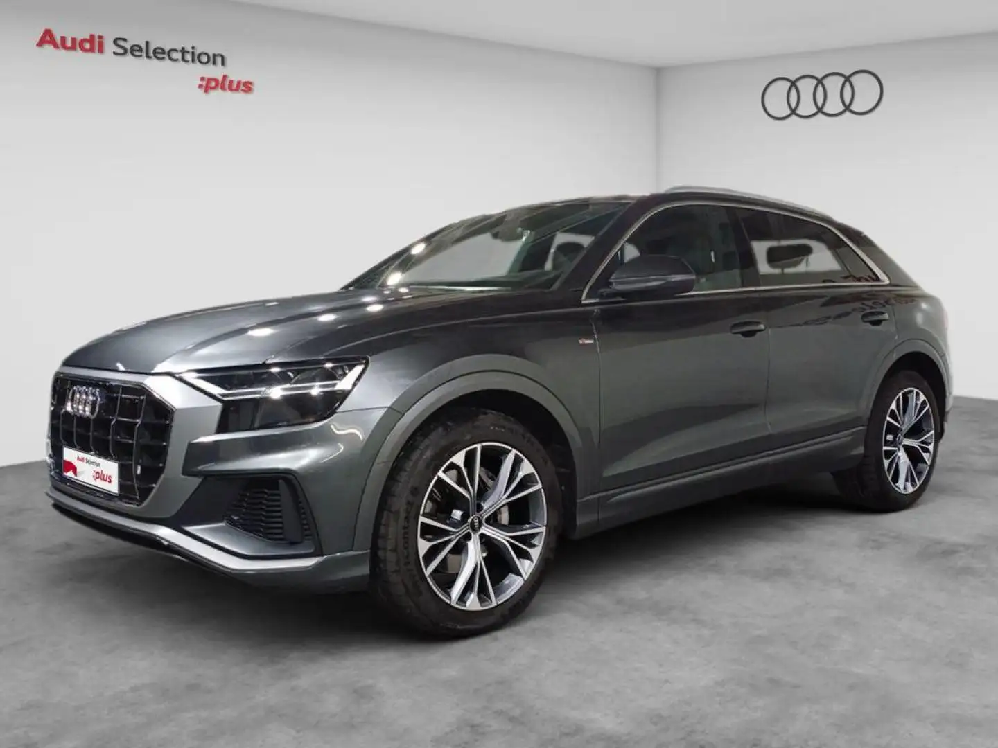 Audi Q8 50 TDI S line quattro tiptronic Grijs - 1
