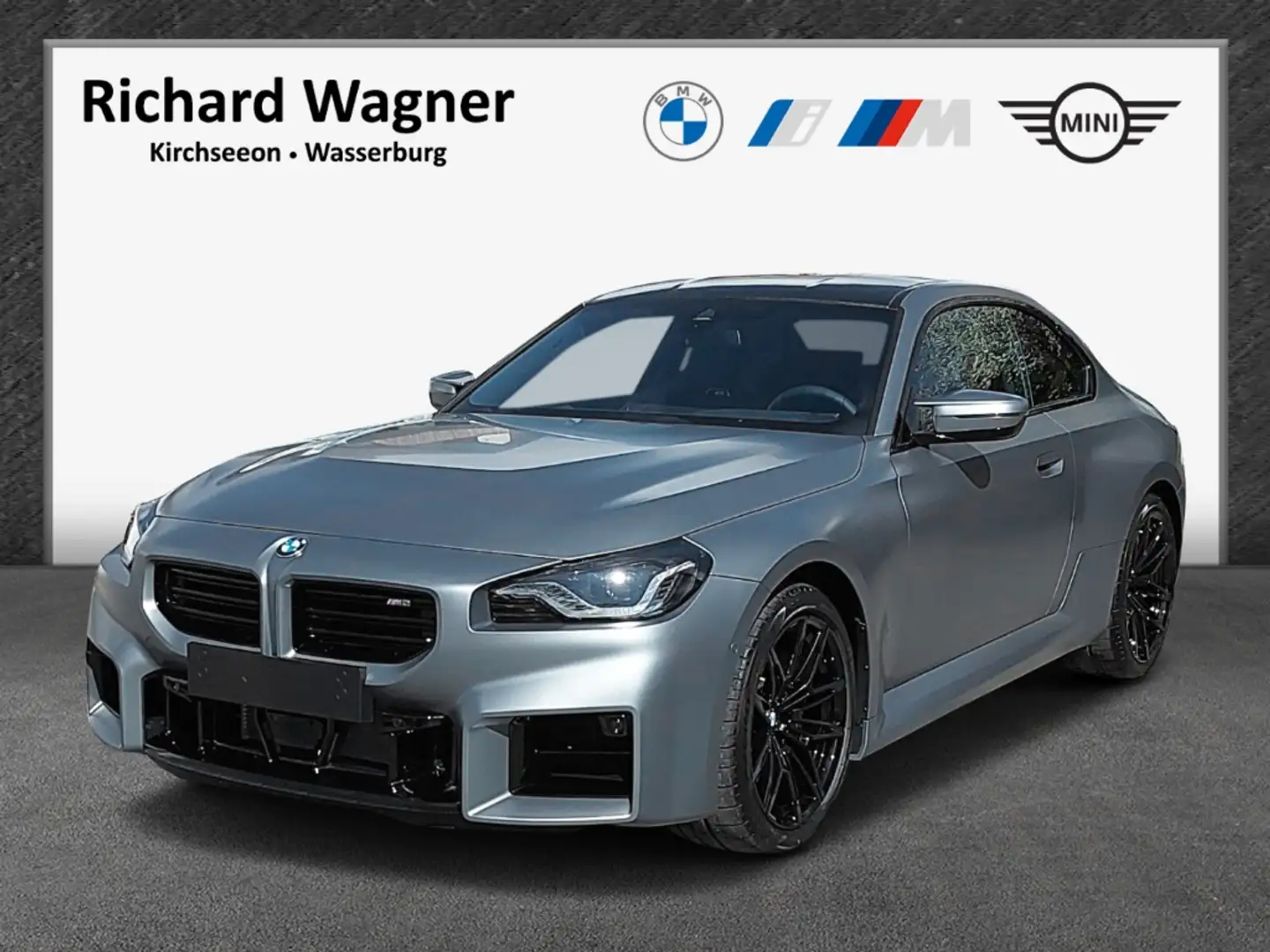 BMW M2 Coupe RaceTrackPaket Komfortzugang Sonnenschutzver Grau - 1
