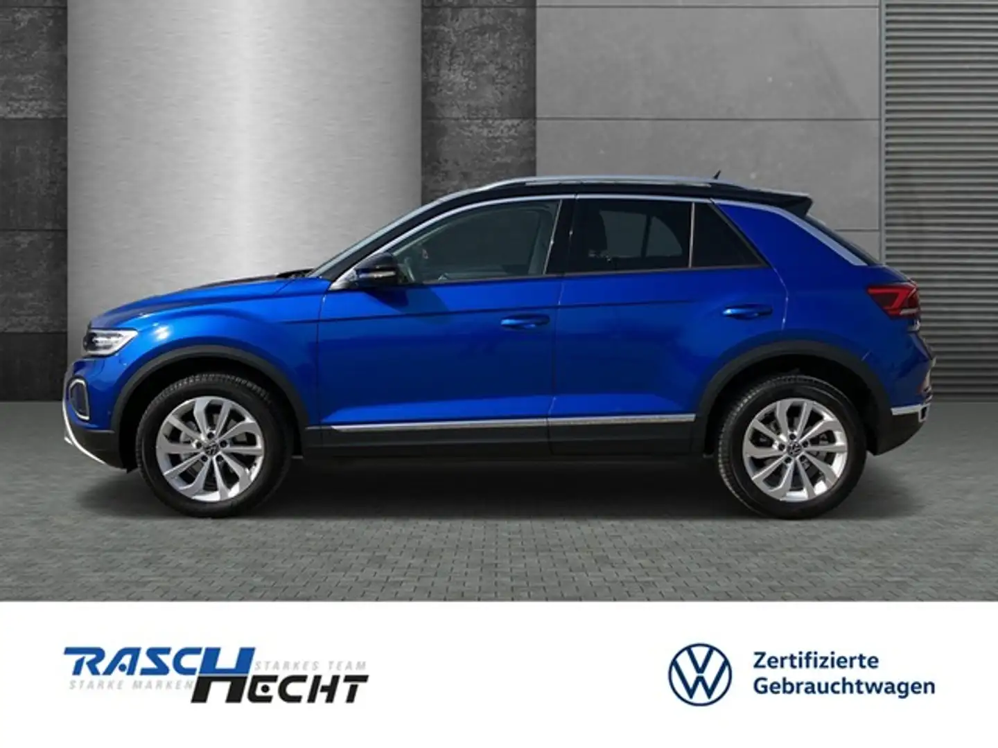 Volkswagen T-Roc Style 1.5 TSI*KLIMA*LED*NAVI*SHZ* Blu/Azzurro - 2