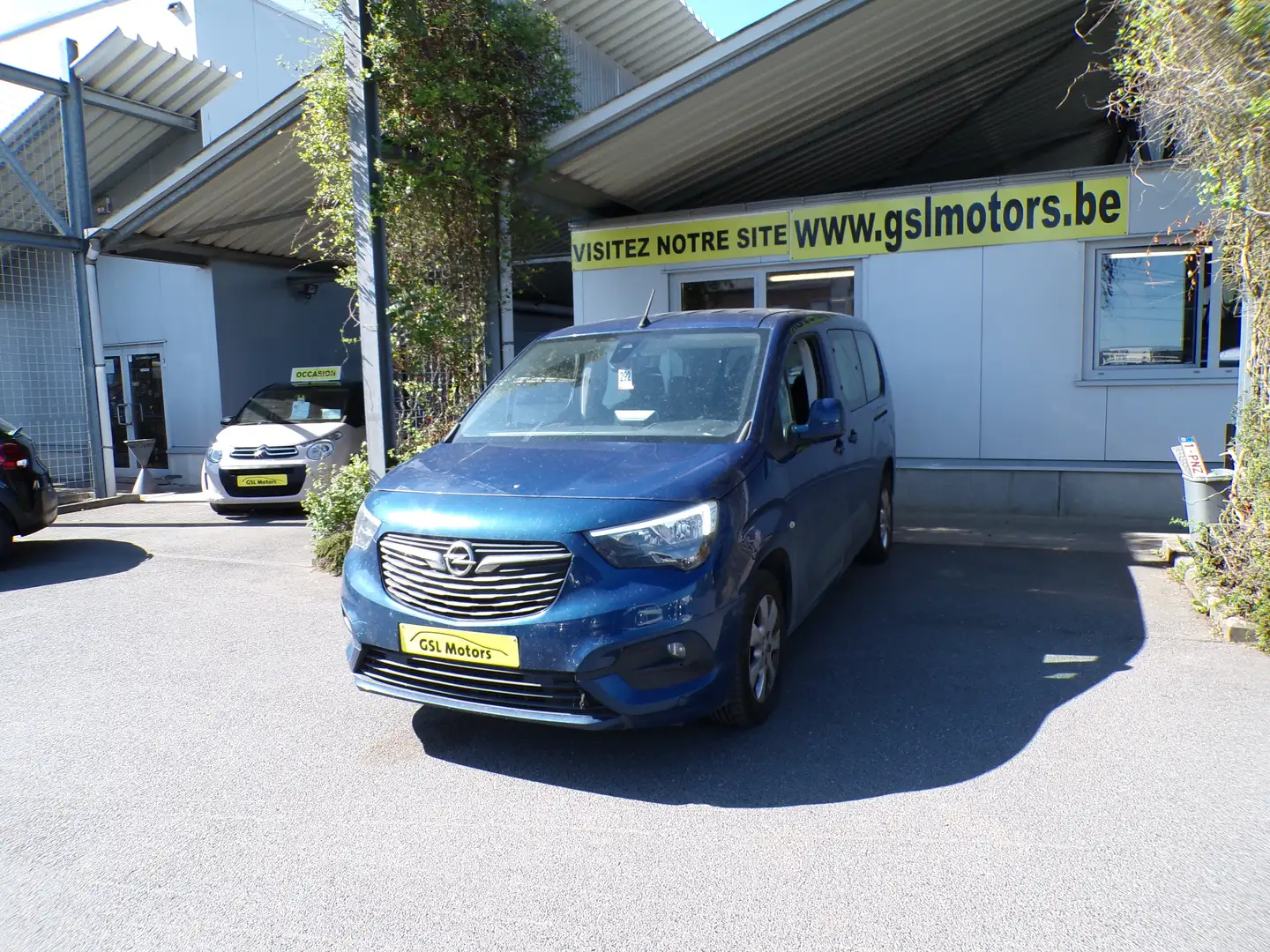 Opel Combo Life 1.2i 110cv 7places Bleue 06/20 Airco GPS Bluetooth Modrá - 1