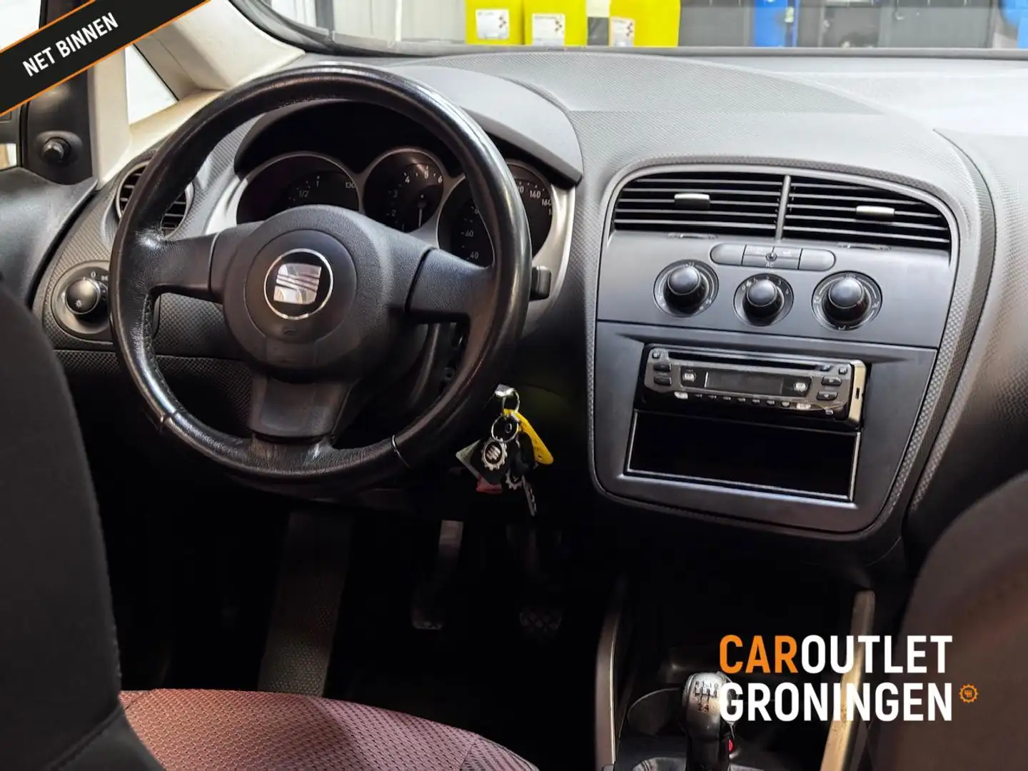 SEAT Altea 1.6 5D | AIRCO | HOGE INSTAP | TREKHAAK | RIJKLAAR Schwarz - 2