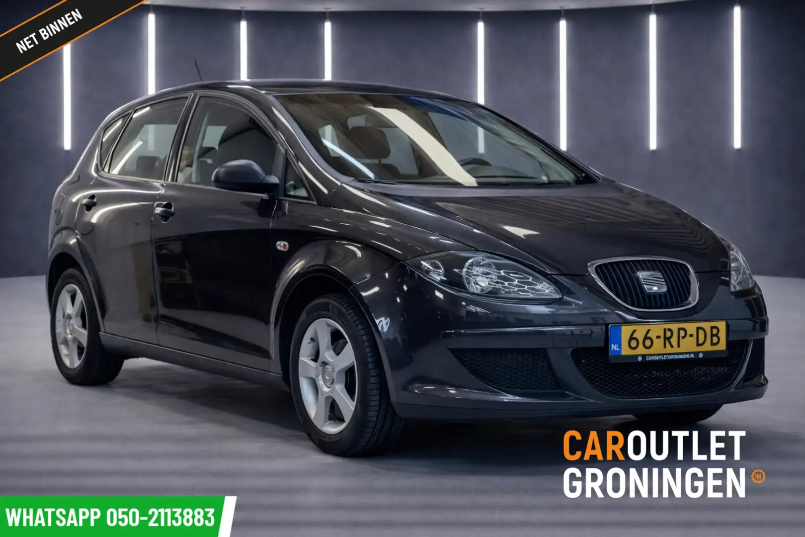 SEAT Altea 1.6 5D | AIRCO | HOGE INSTAP | TREKHAAK | RIJKLAAR Schwarz - 1
