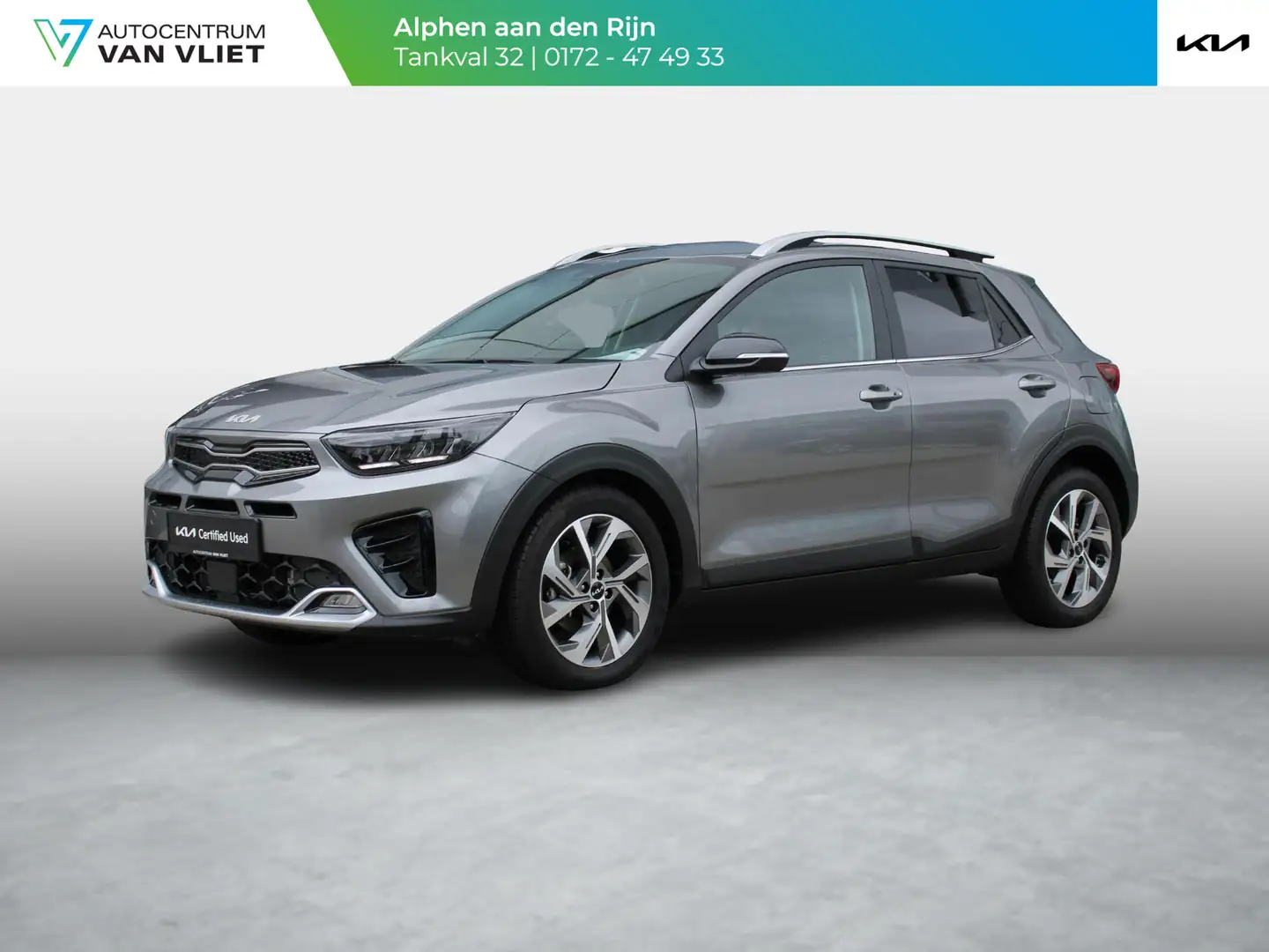 Kia Stonic 1.0 T-GDi MHEV GT-Line | Stoel/stuur verwarming| N Gris - 1