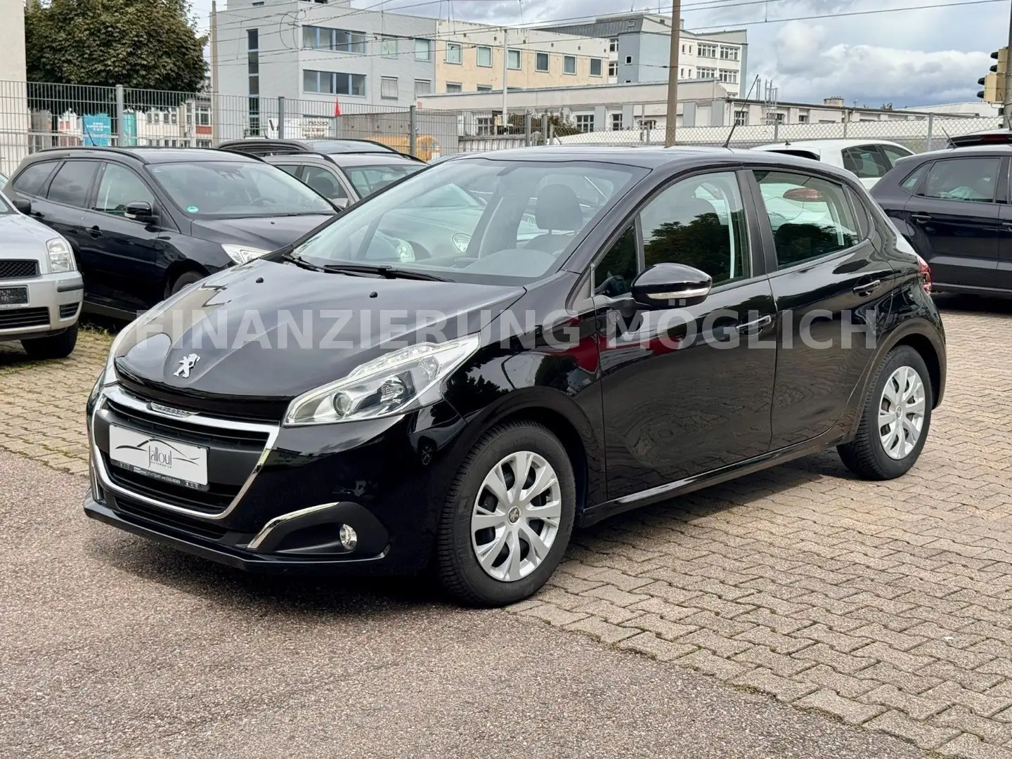 Peugeot 208 Active 1.HAND KLIMA PDC TEMPOMAT 8FACH TÜV Schwarz - 1