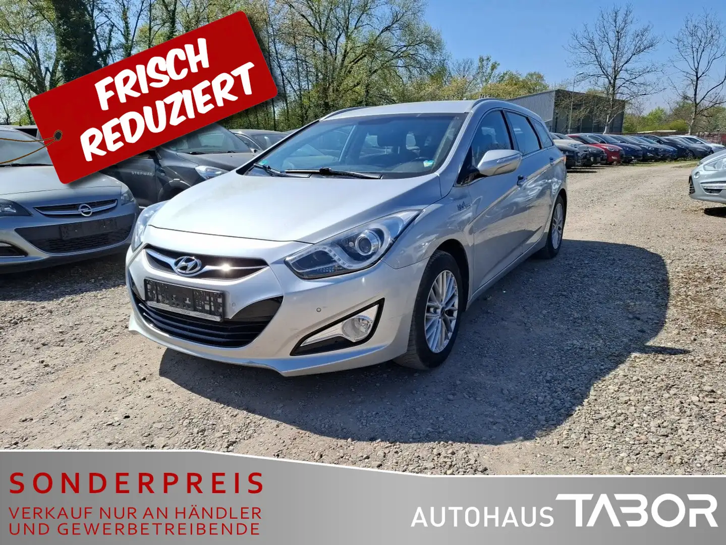 Hyundai i40 cw 1.7 CRDi Style PDC LM SHZ Klimaaut BT Argintiu - 1