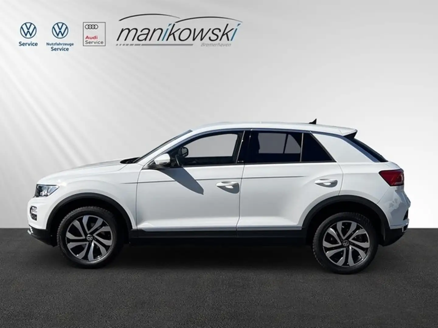 Volkswagen T-Roc 1.0 TSI 110 PS *ACTIVE*GJR PDC NAVI Weiß - 2