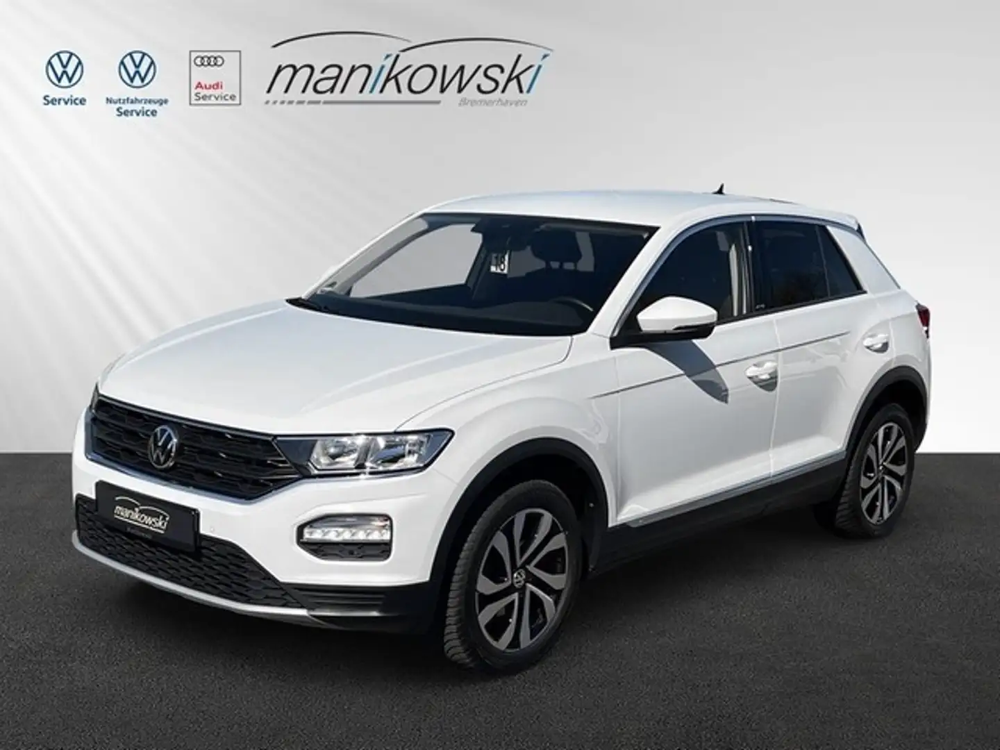 Volkswagen T-Roc 1.0 TSI 110 PS *ACTIVE*GJR PDC NAVI Weiß - 1
