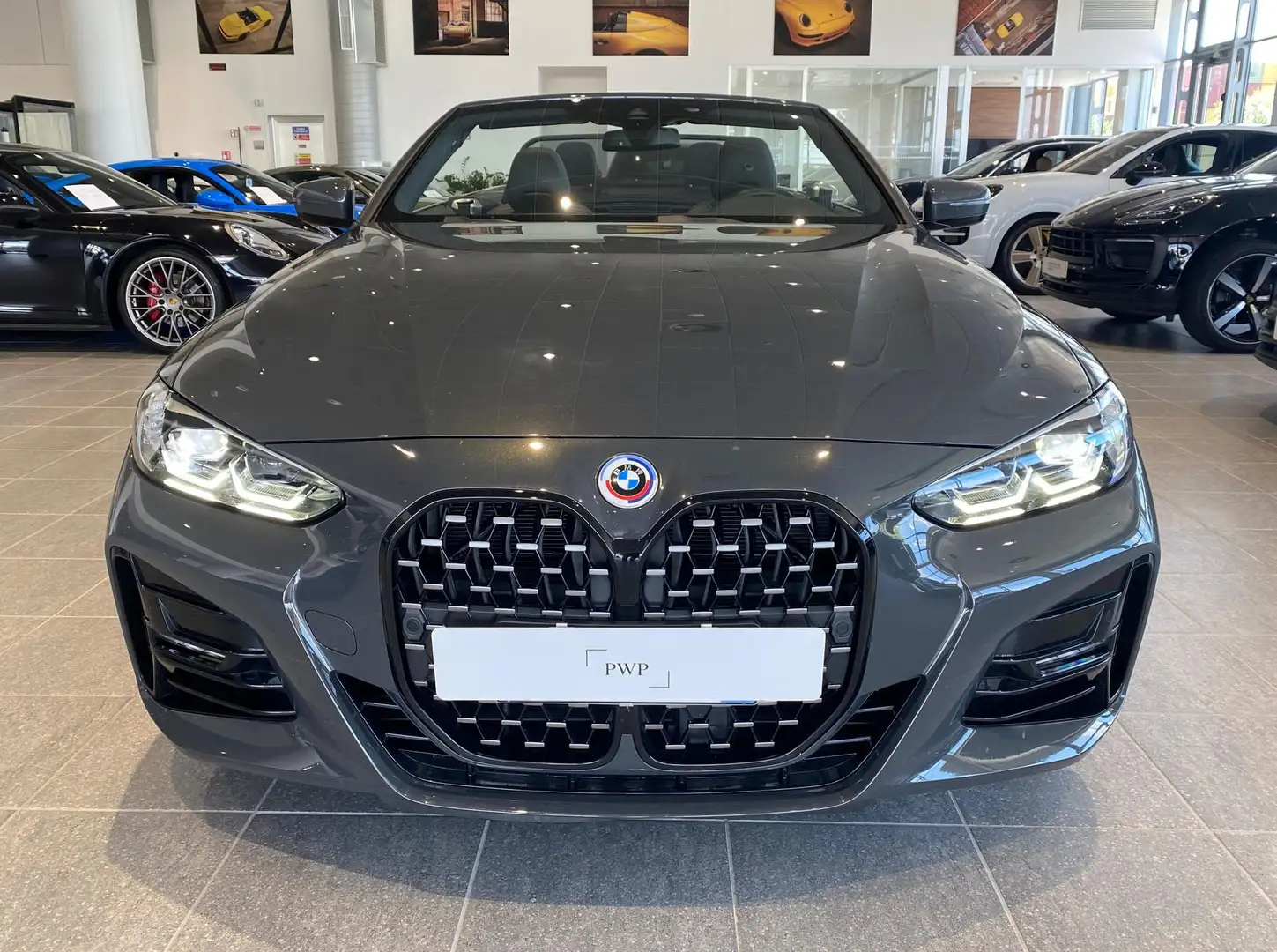 BMW 420 420d Cabrio M Sport Mild Hybrid Msport Grigio - 2