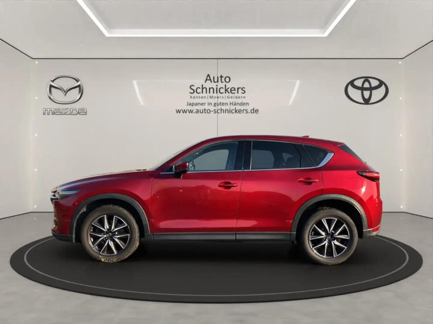 Mazda CX-5 AWD+SPORTS-LINE+TEC-P+NAV+LEDER+HÄNDLER Rot - 2