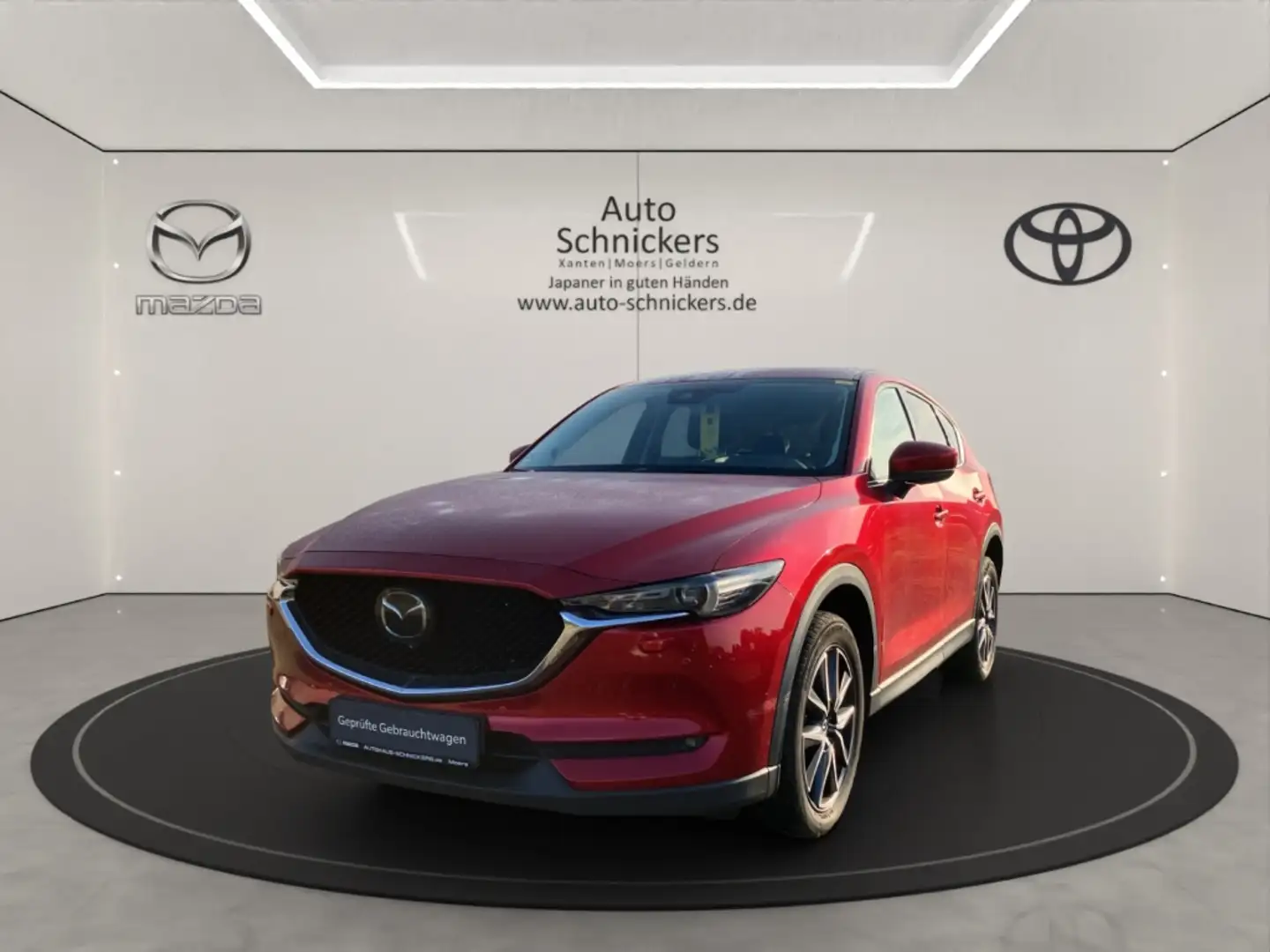 Mazda CX-5 AWD+SPORTS-LINE+TEC-P+NAV+LEDER+HÄNDLER Rot - 1