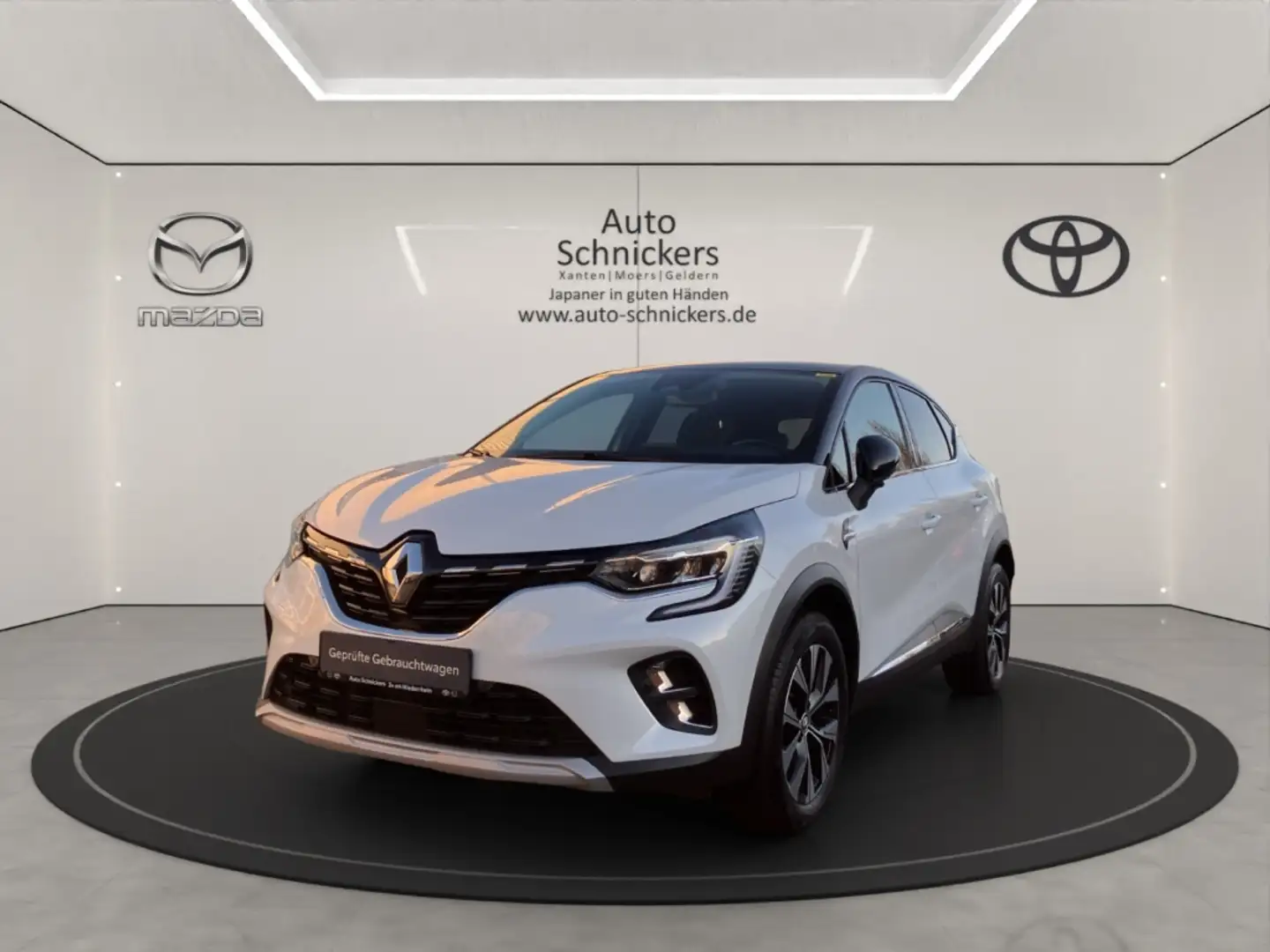Renault Captur II TECHNO+SHZ+PDC+NAV+ALLWETTERREIFEN Weiß - 1