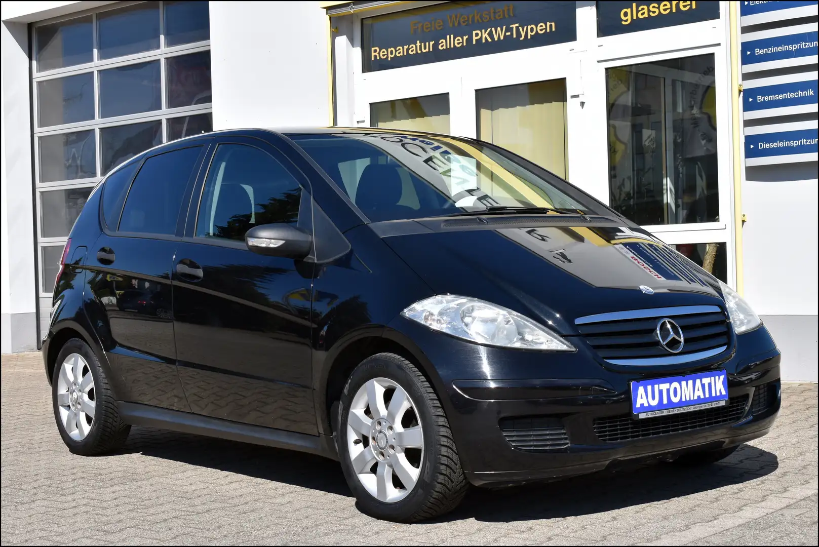 Mercedes-Benz A 170 A 170 Automatik AHK Garantie Ganzjahreseifen Schwarz - 2