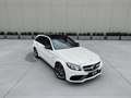 Mercedes-Benz C 63 AMG AMG C63S - PANO - SPORTUITLAAT Blanc - thumbnail 3