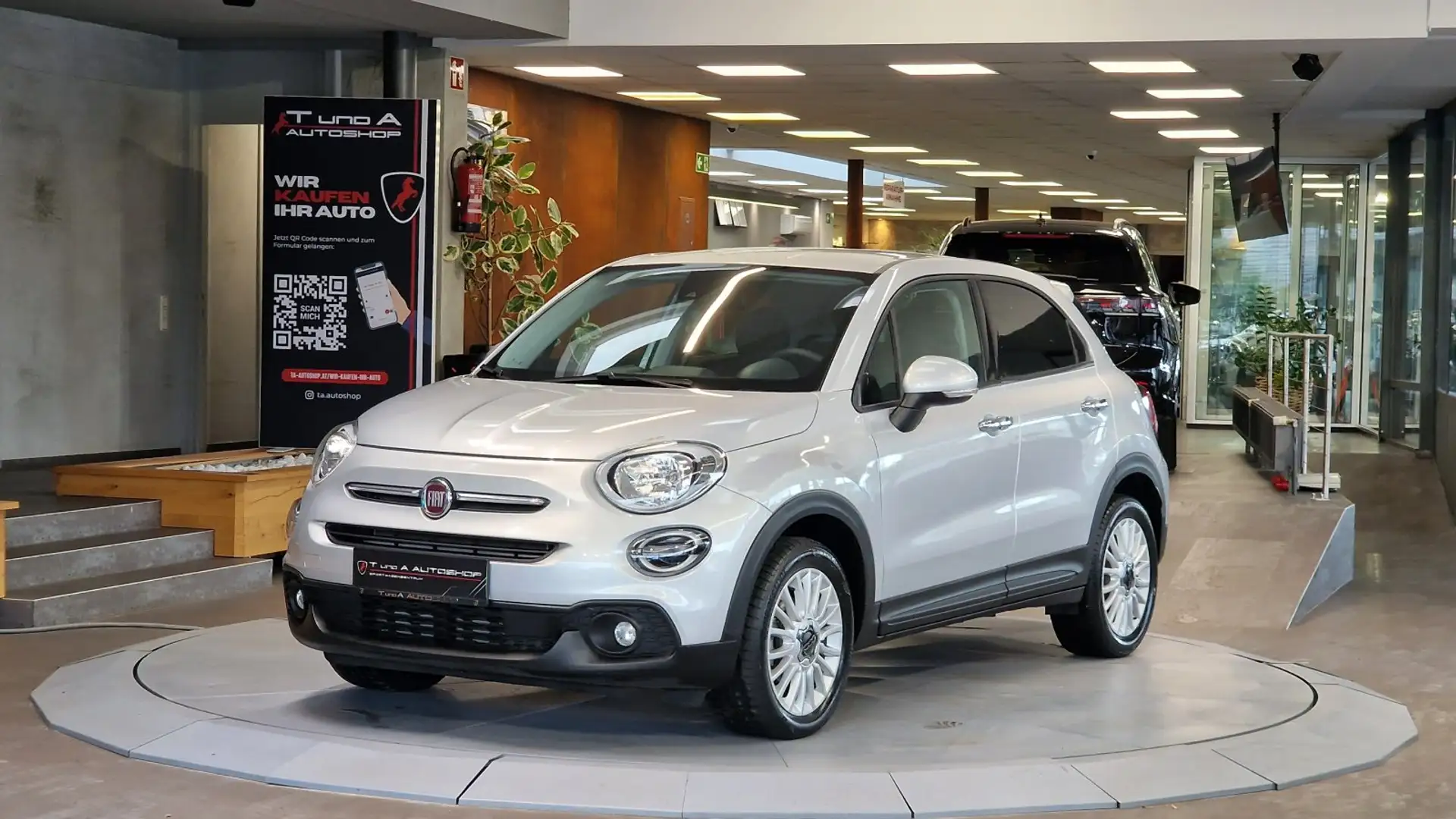 Fiat 500X 1.6 Multijet Urban *Tempomat*17Zoll*Sportsitze*PDC Silber - 1
