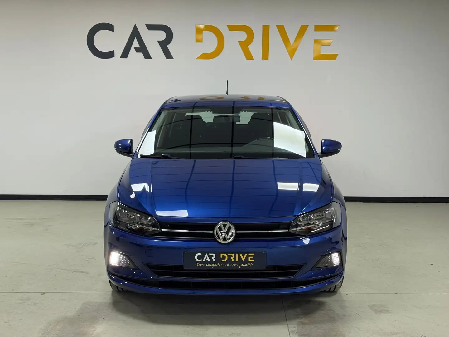 Volkswagen Polo Polo 1.6 TDi ATT REMORQUE/LED DE JOUR/1ER PROP Bleu - 2