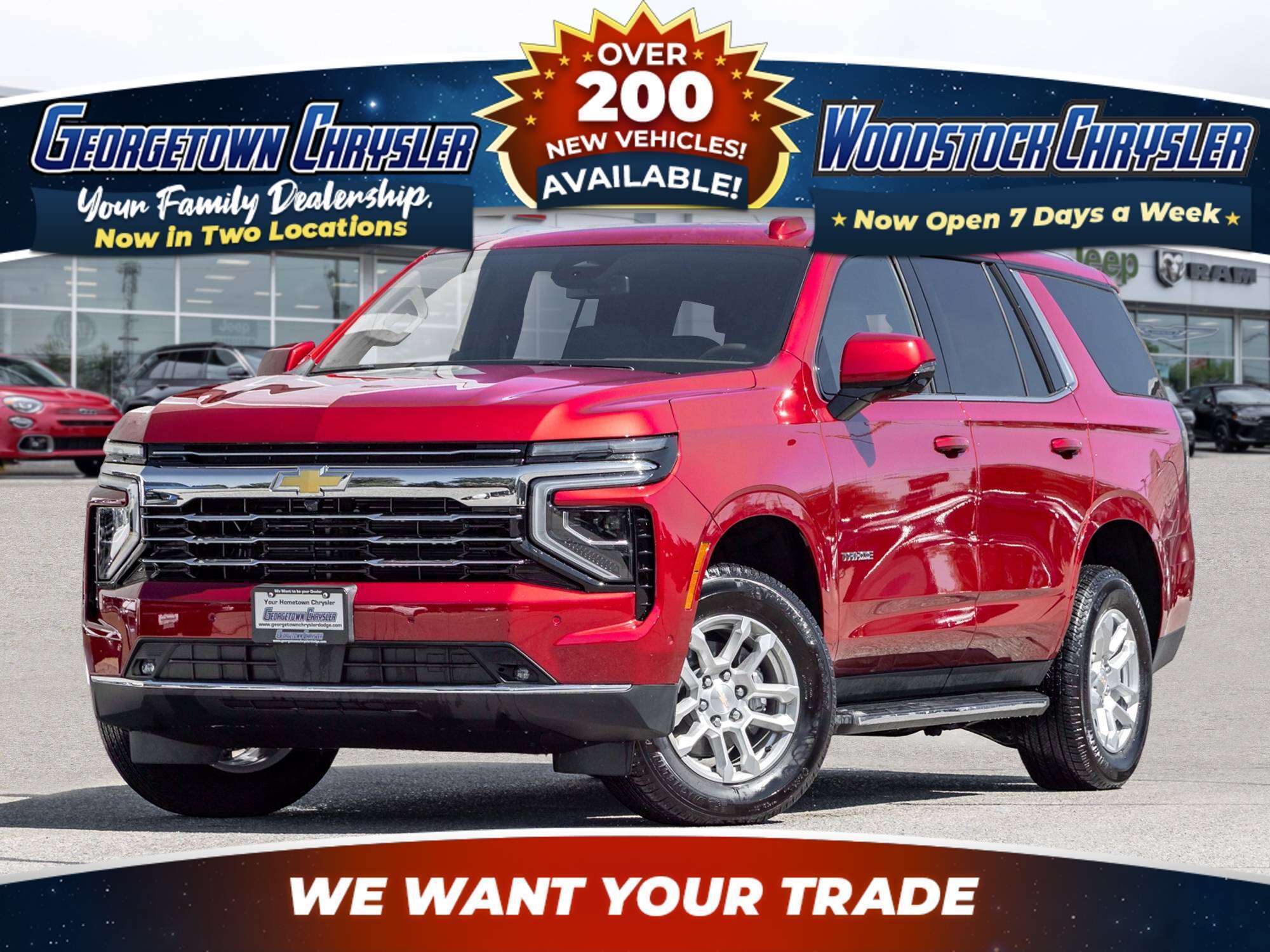 2026 Chevrolet Tahoe LT | 4X4| MAX TRAILERING PACKAGE | CAPTAIN SEATS