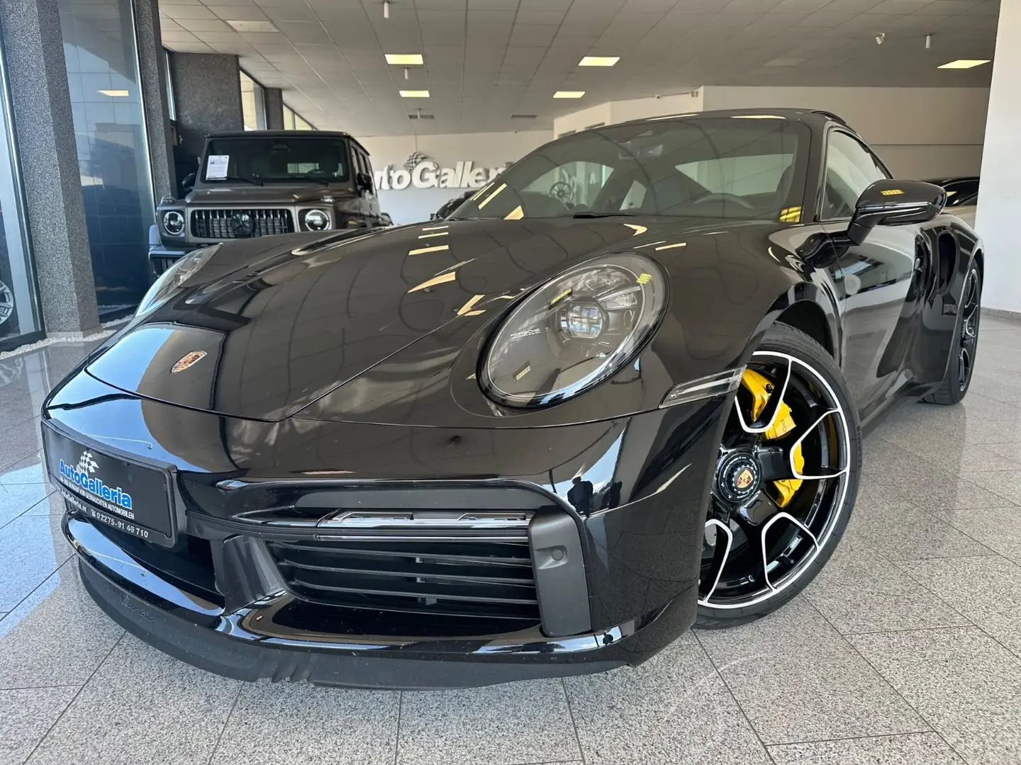 Porsche 992 Turbo Keramik 18Wege LIFT Bose Pano 360° ACC Schwarz - 1