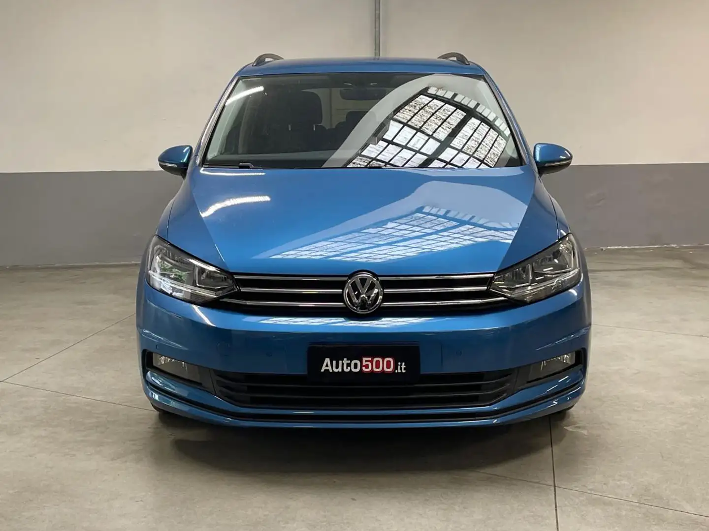 Volkswagen Touran 1.6 TDI 115 CV SCR DSG Business 7 POSTI Azul - 1