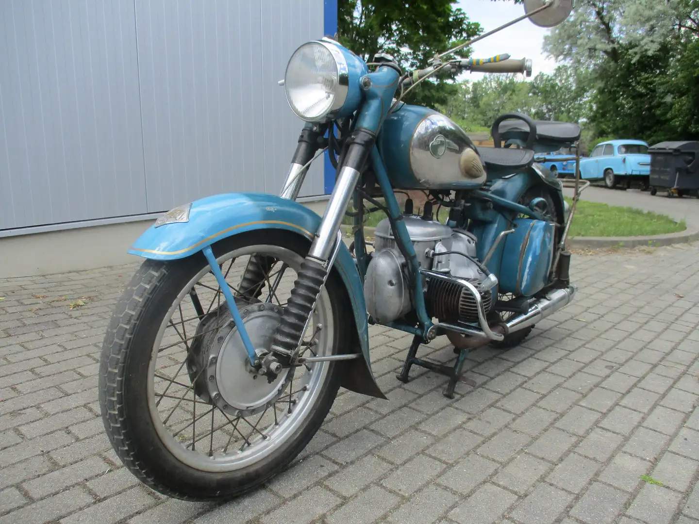 MZ BK 350 Blauw - 1