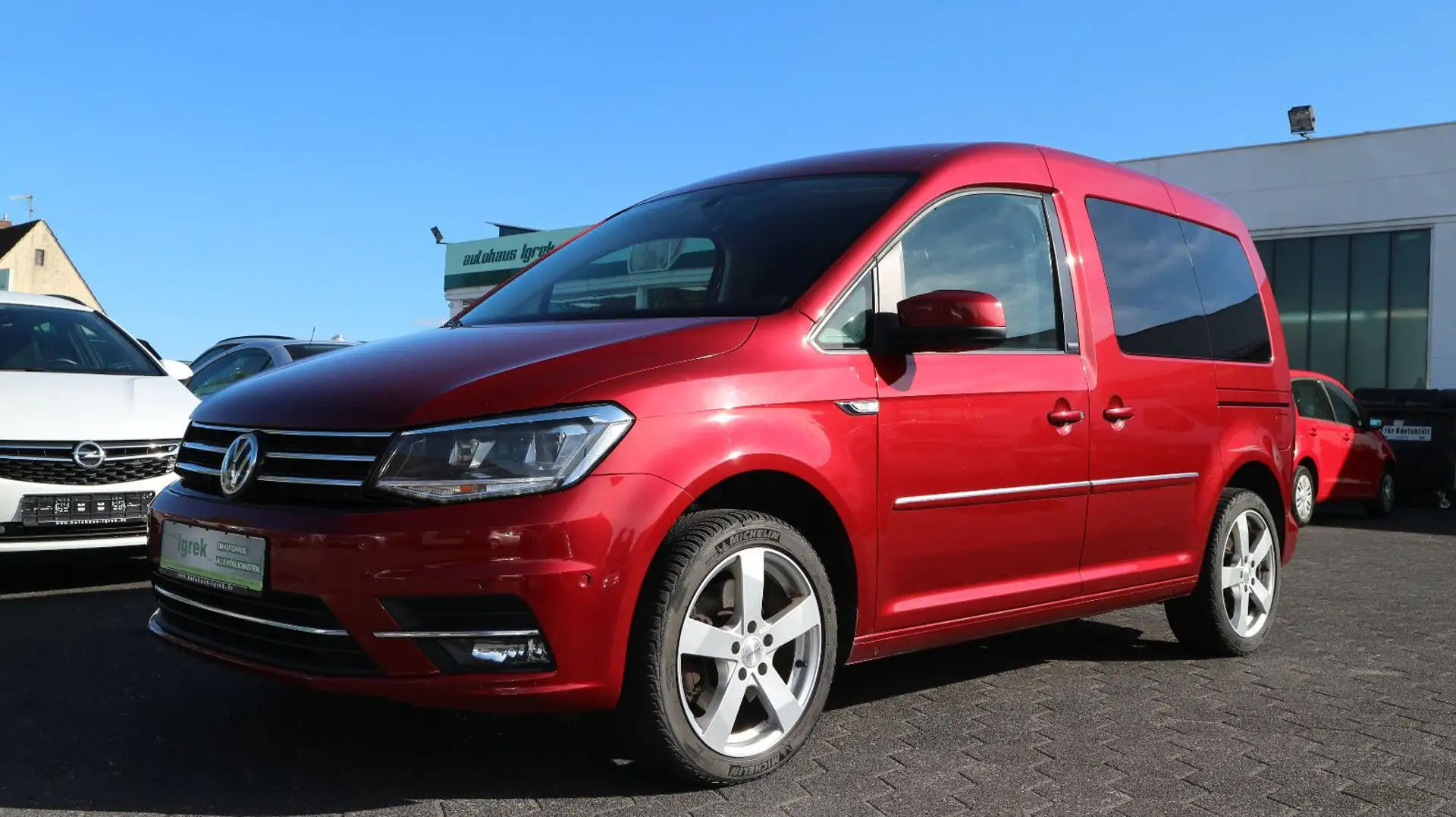 Volkswagen Caddy PKW Generation Four BMT Rouge - 1