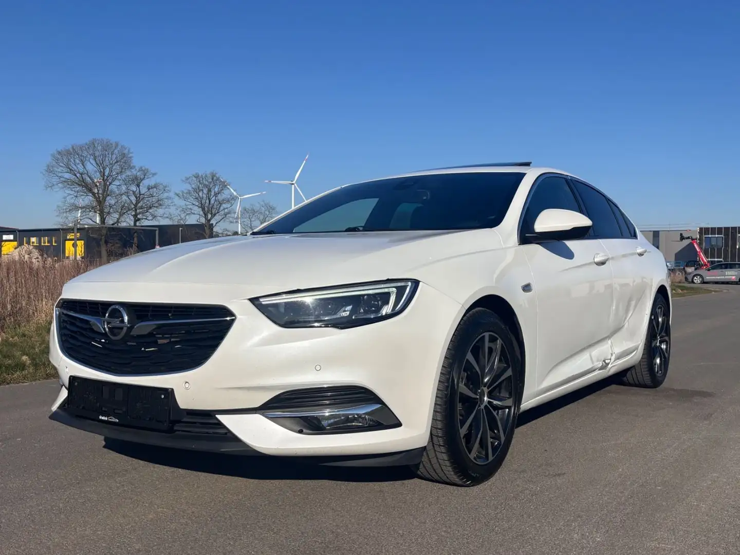 Opel Insignia Gr Sport Innov 1,6d-LED-Dach-Netto 7520 Blanc - 1