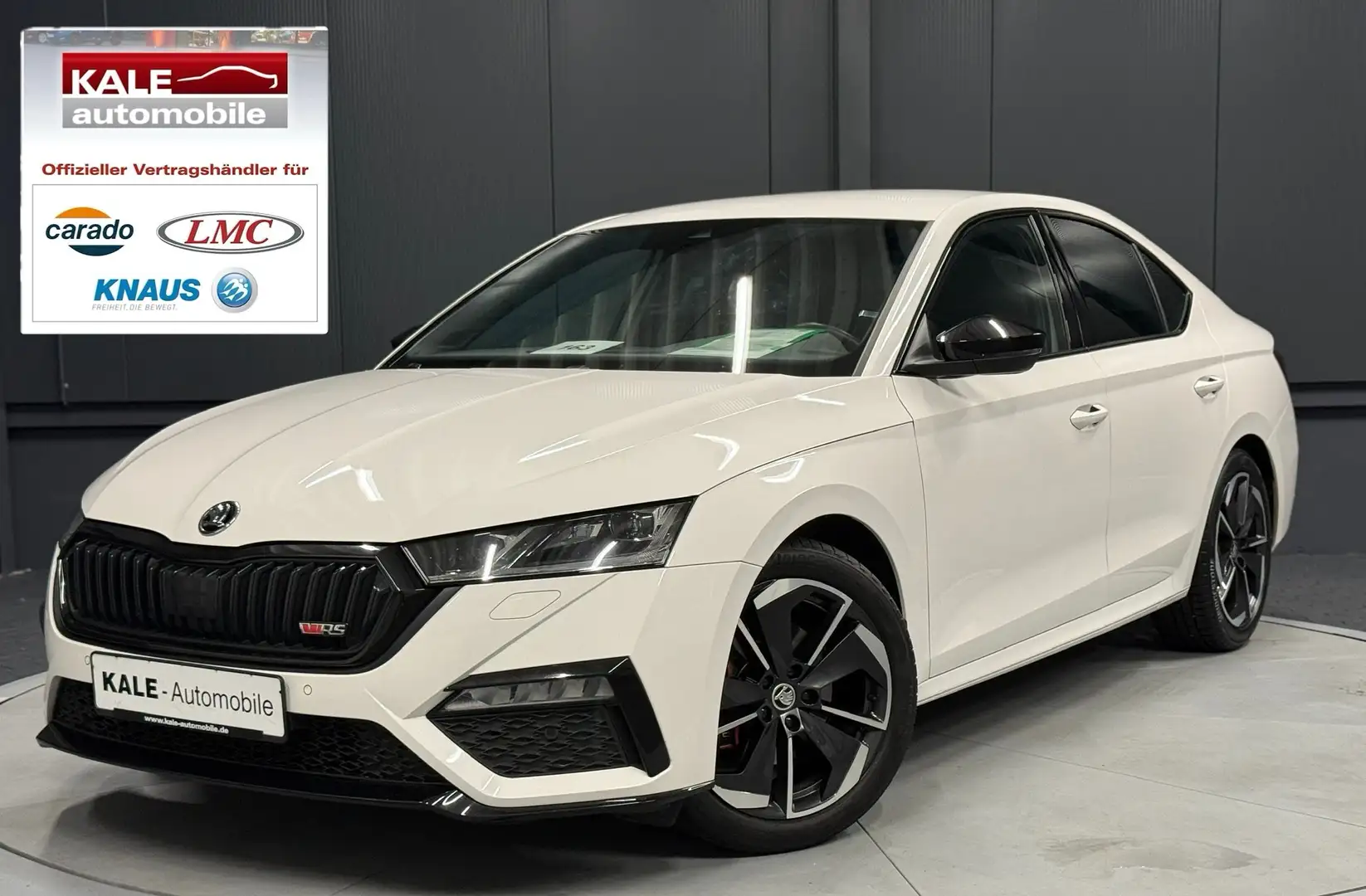 Skoda Octavia Lim. RS *COLUMBUS+Standhzg*AHK*KAMERA*18Zoll* Weiß - 2