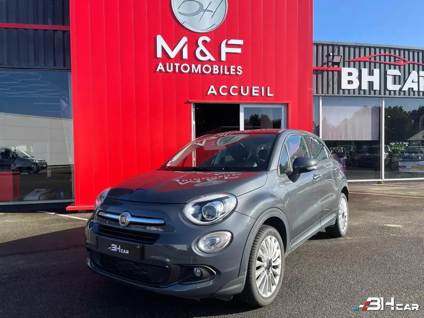Fiat 500X 1.6 MJT 120 LOUNGE 4X2 Noir - 1