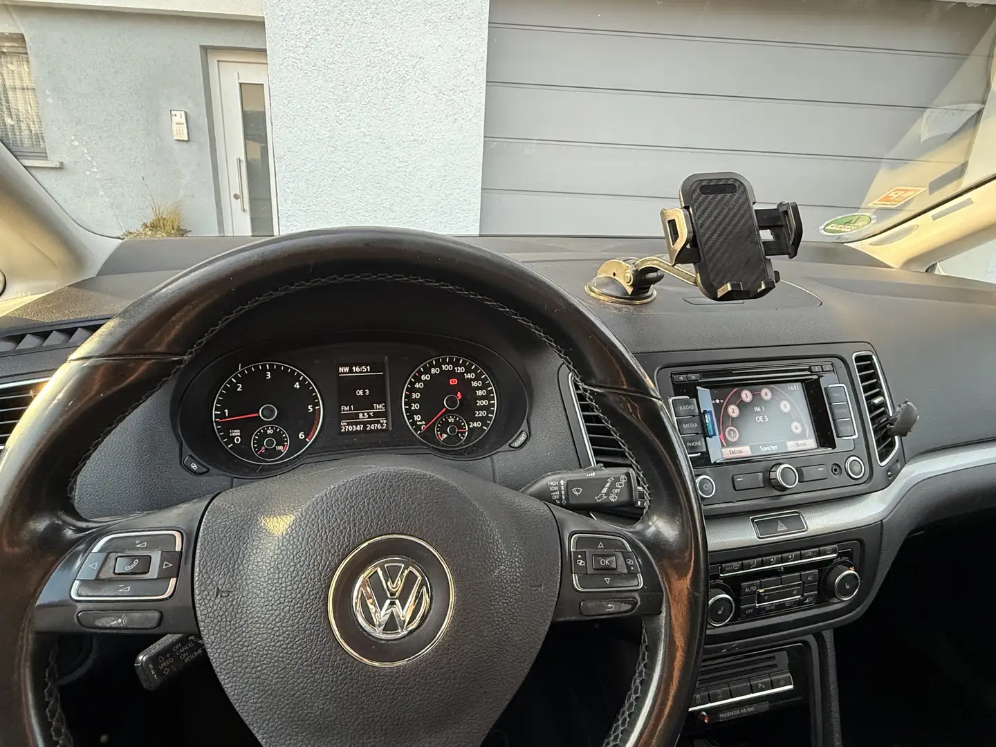 Volkswagen Sharan Sharan N / 7 Sitzer / Sitzheizung Blanc - 2