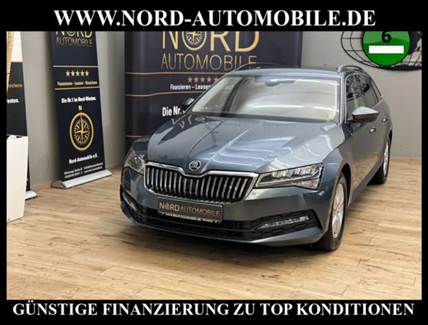 Skoda Superb Combi Ambition 2.0 TDI DSG AHK/Virt.Cockp Ambition Grau - 1