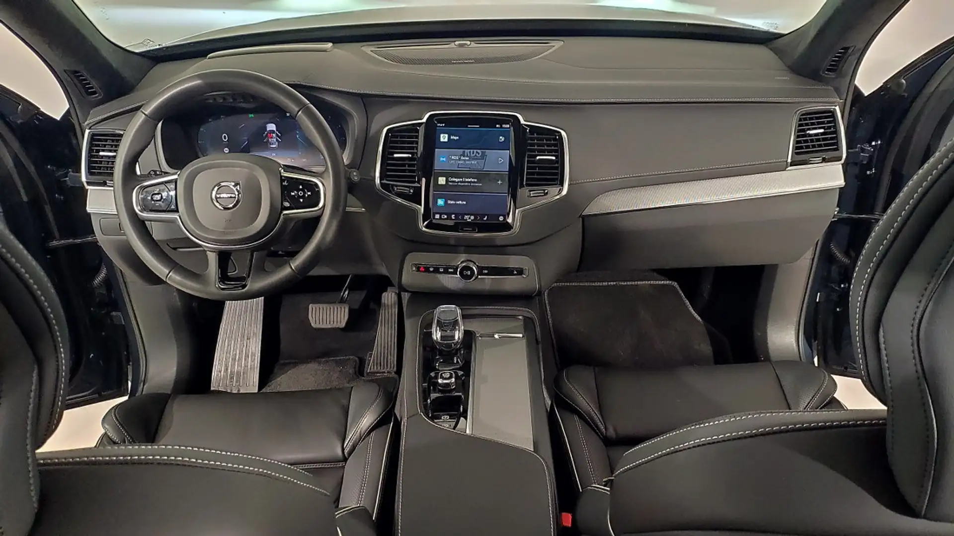 Volvo XC90 B5 Mild Hybrid  Awd Automatico 7 Posti Ultimate B Niebieski - 2