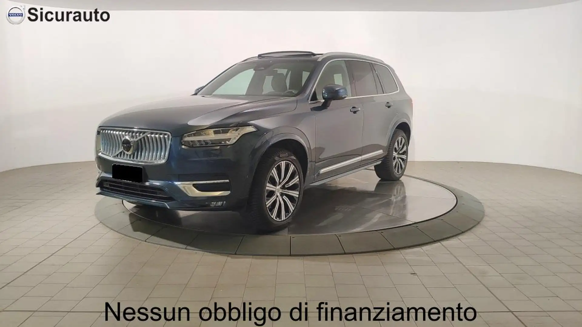Volvo XC90 B5 Mild Hybrid  Awd Automatico 7 Posti Ultimate B Blu/Azzurro - 1