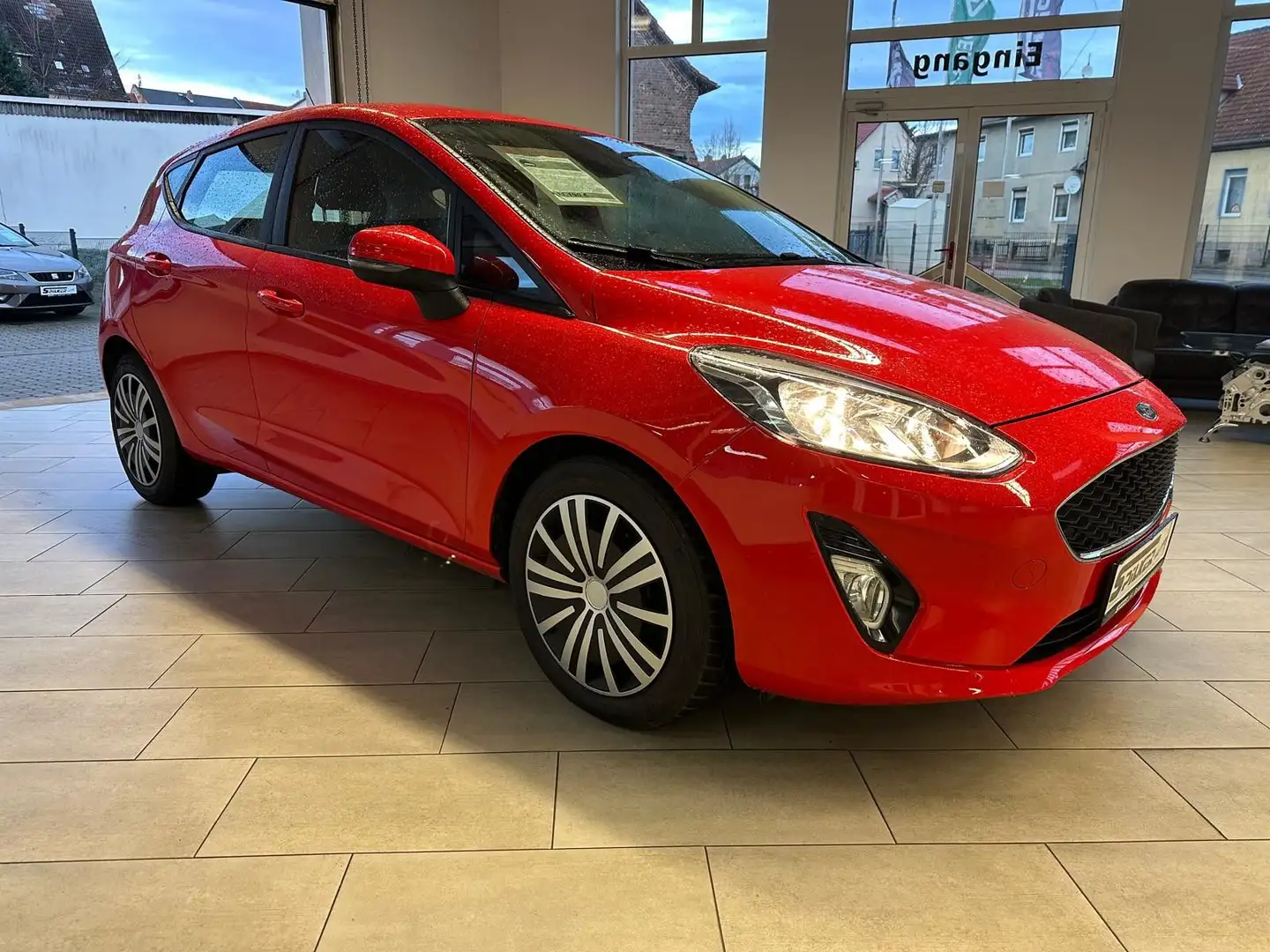 Ford Fiesta Cool & Connect AUTO/NAVI/SHZ/KLIMA Rojo - 2