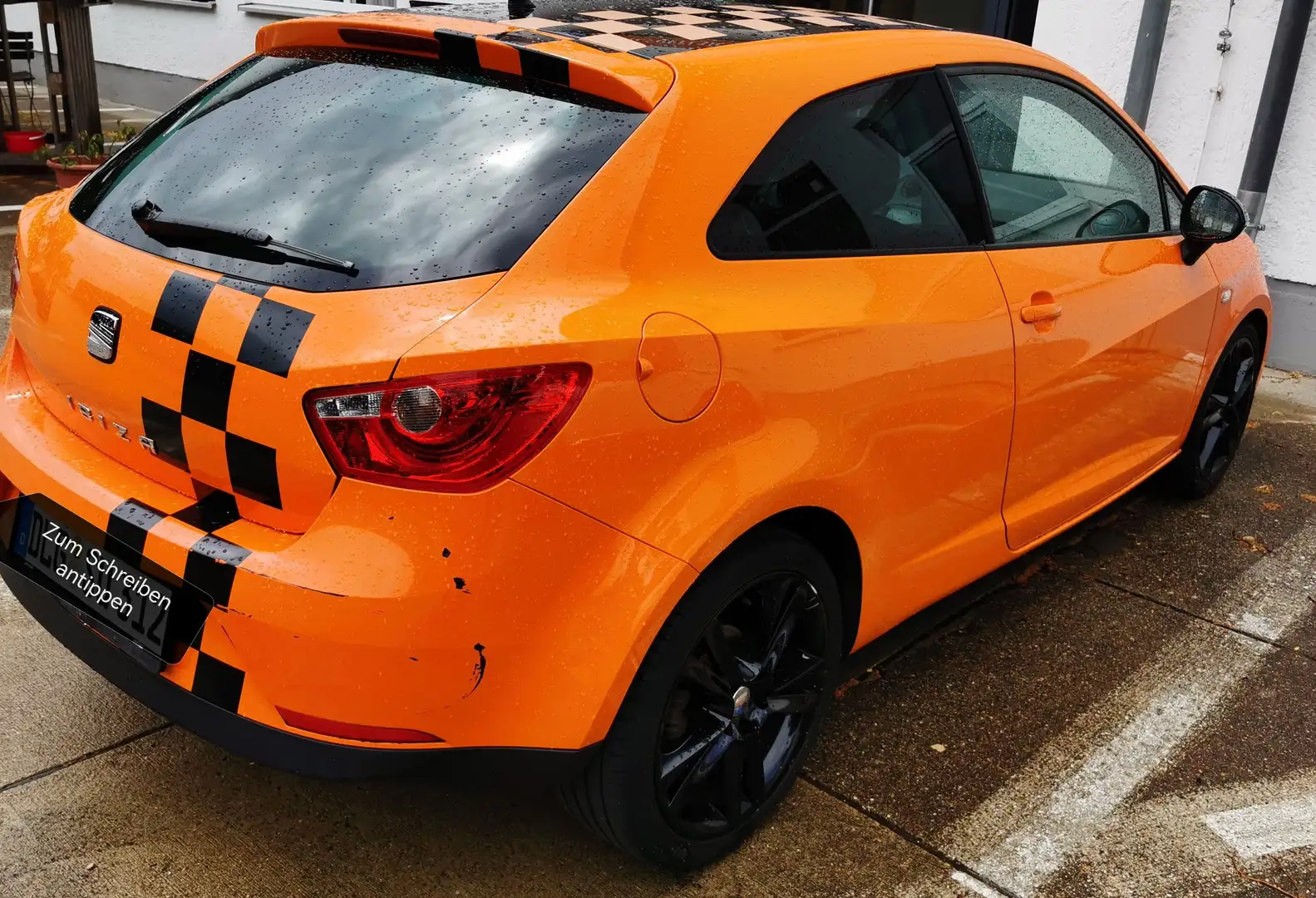 SEAT Ibiza Ibiza SC 1.6 16V Color Edition Lumina Orange Orange - 2