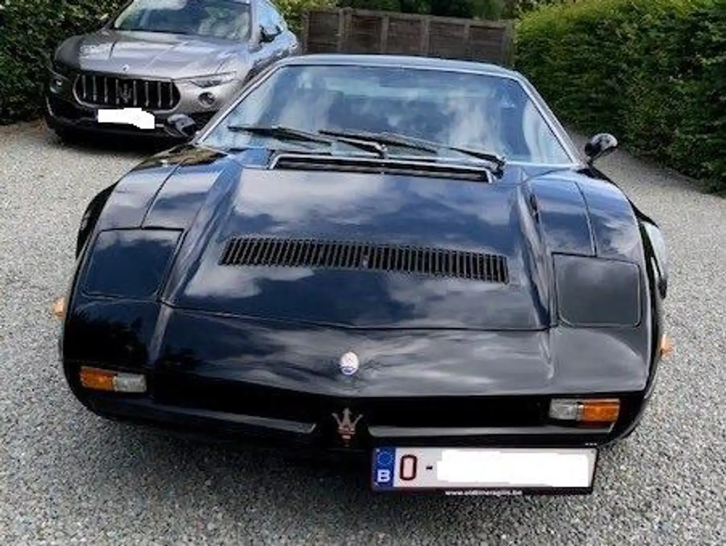 Oldtimer Maserati Merak 2000 GT Zwart - 2