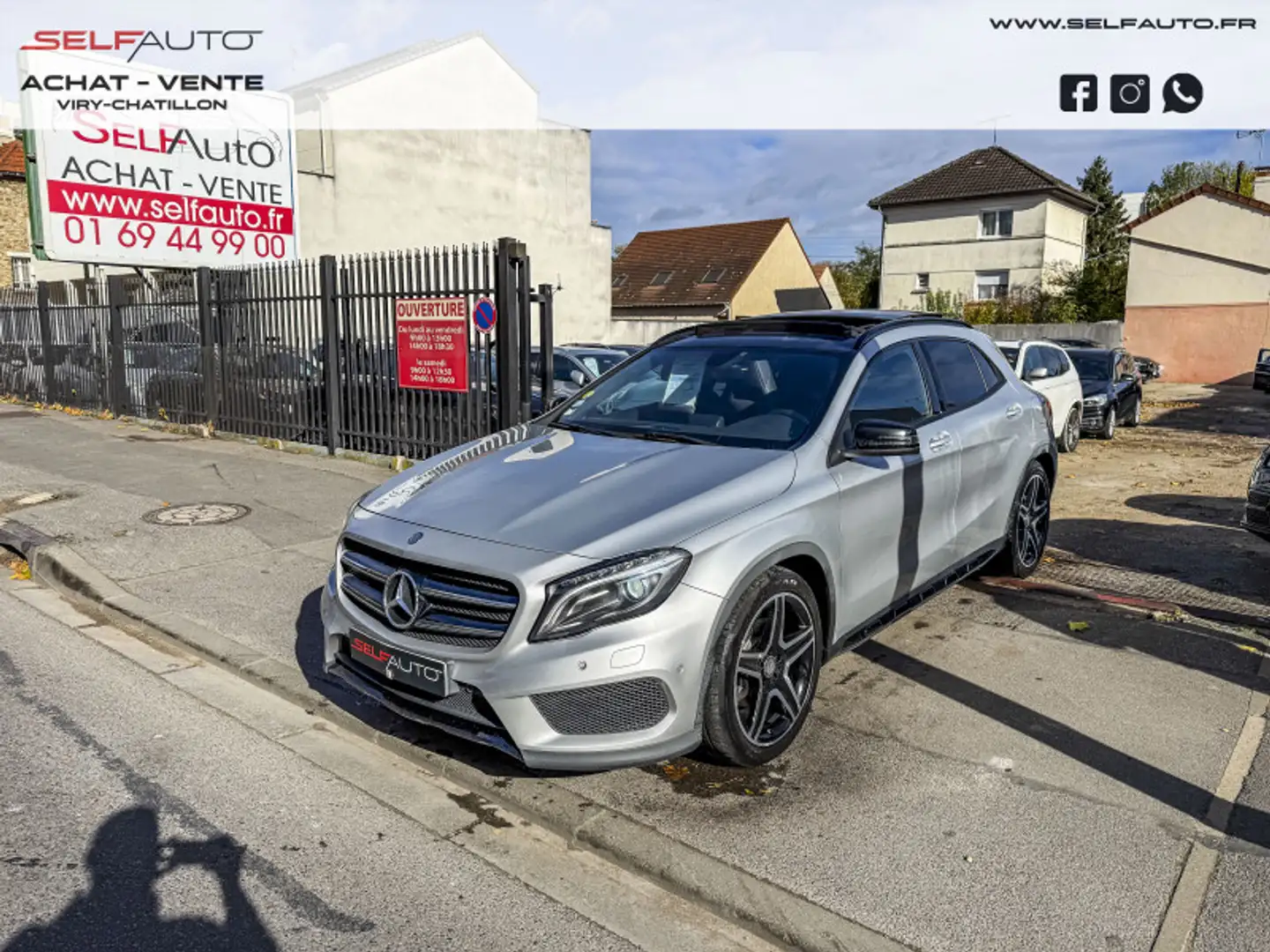 Mercedes-Benz GLA 220 220 CDI FASCINATION 7G-DCT Gris - 1