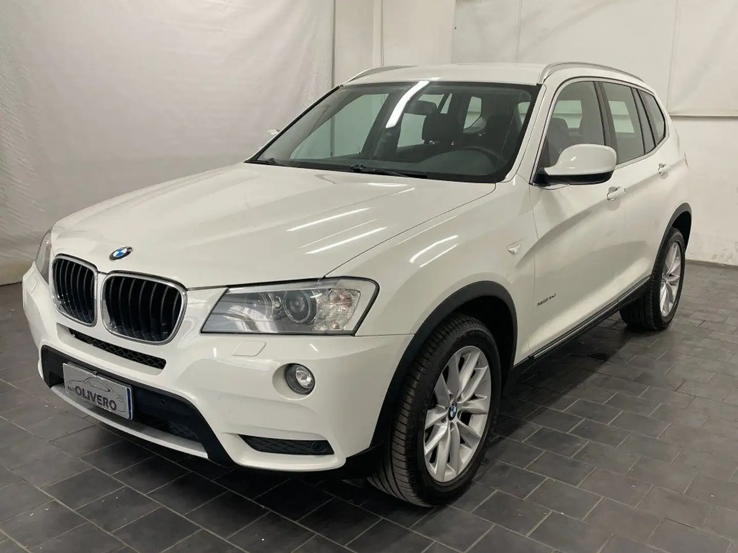 BMW X3 xDrive20d 184cv-XENO-NAVI Bianco - 2