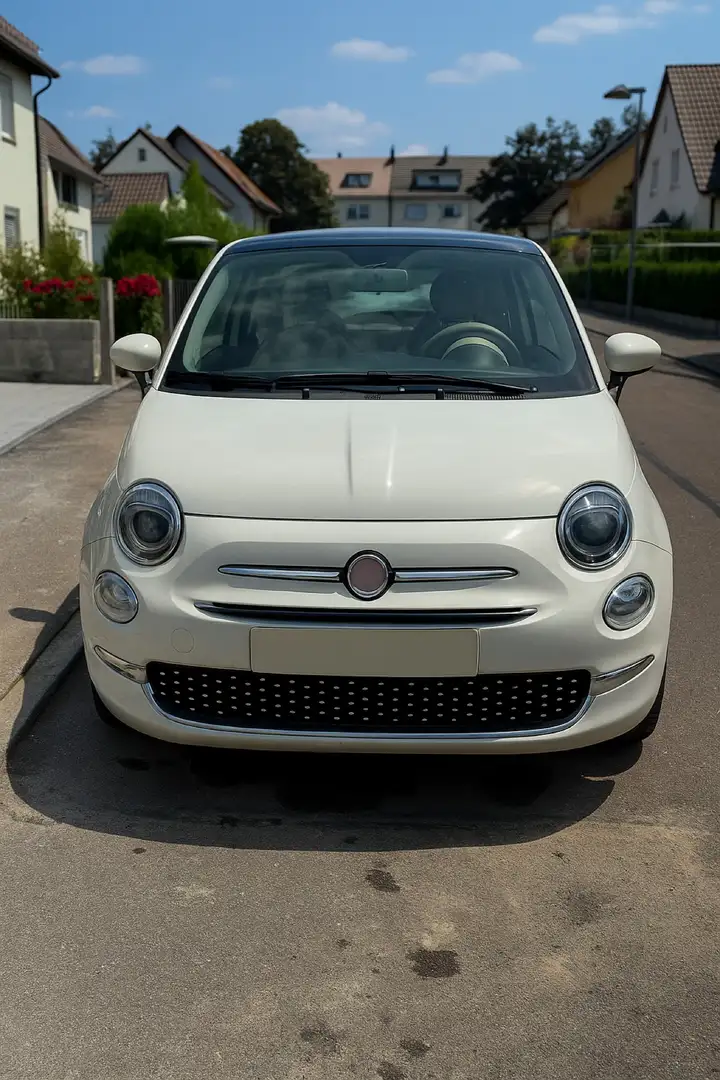 Fiat 500 Lounge Weiß - 1