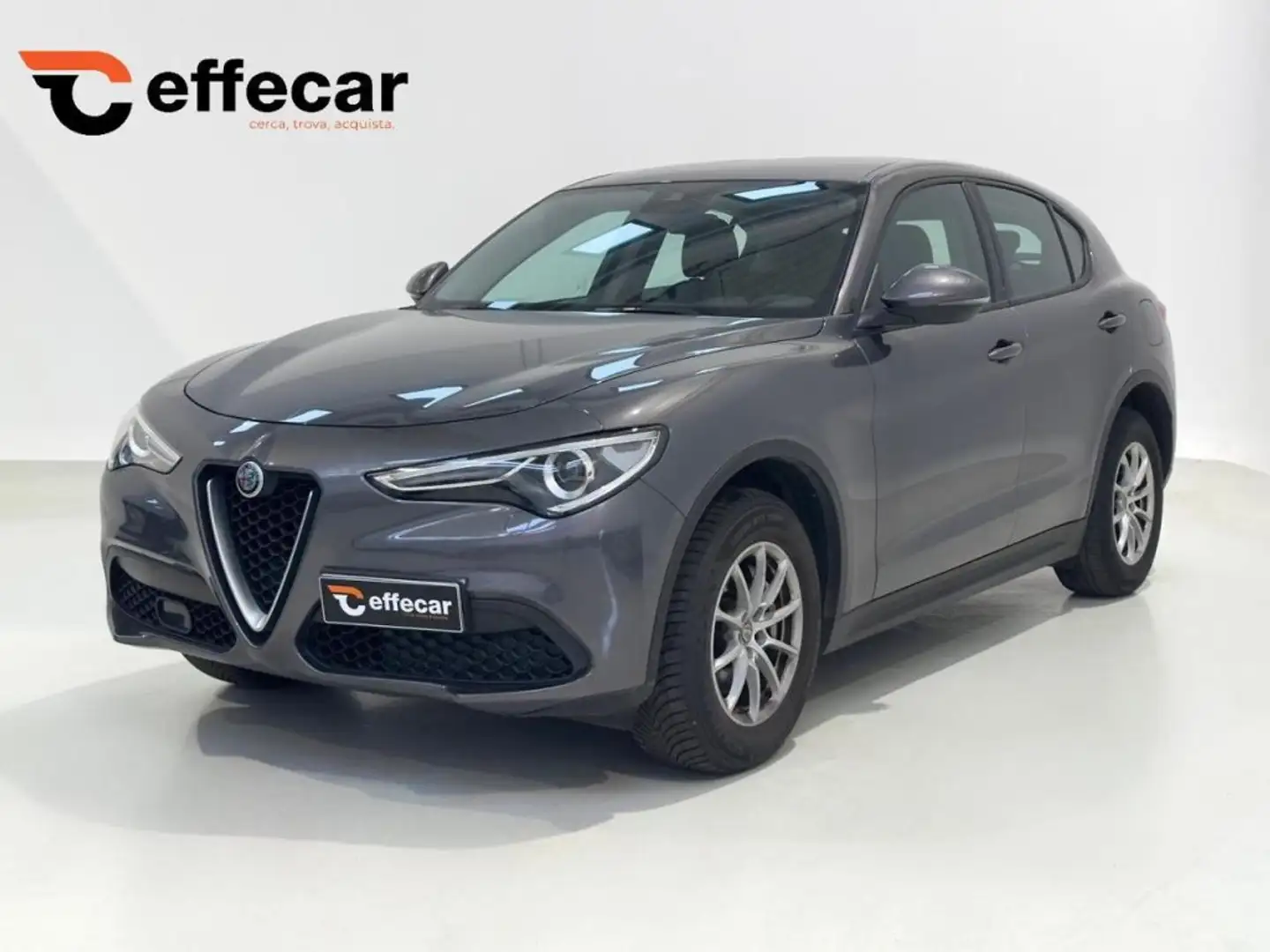 Alfa Romeo Stelvio 2.2 Turbodiesel 190 CV AT8 Q4 Executive Gris - 1