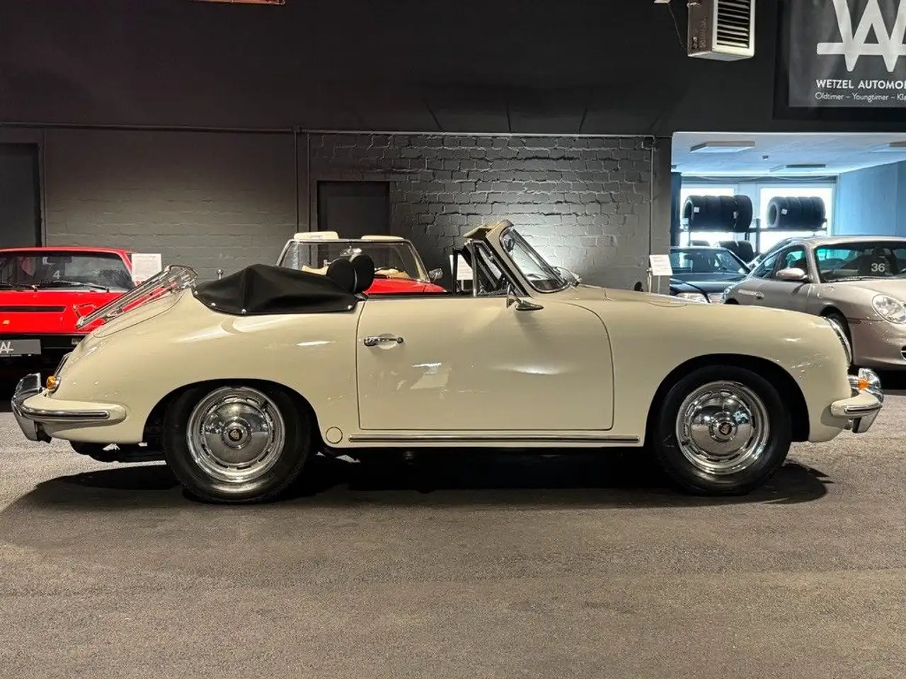 Porsche 356 B 1600 S Cabrio/rest.Zustand/Hardtop, foto 8